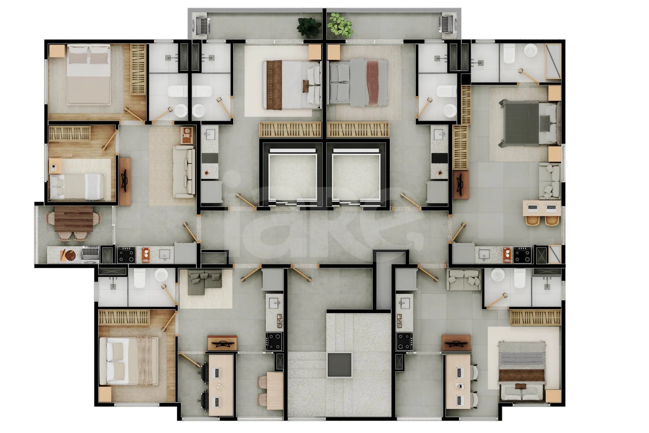 Planta — Pavimento 14