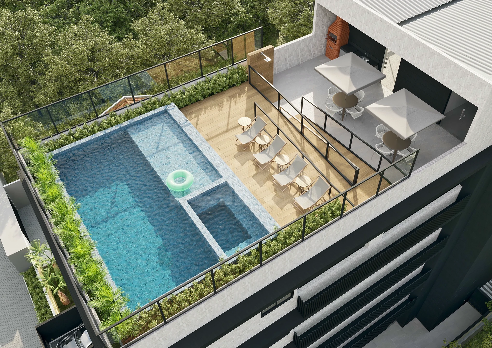 On Mare Flat - Studio com 27,93 m², em Intermares — foto 13