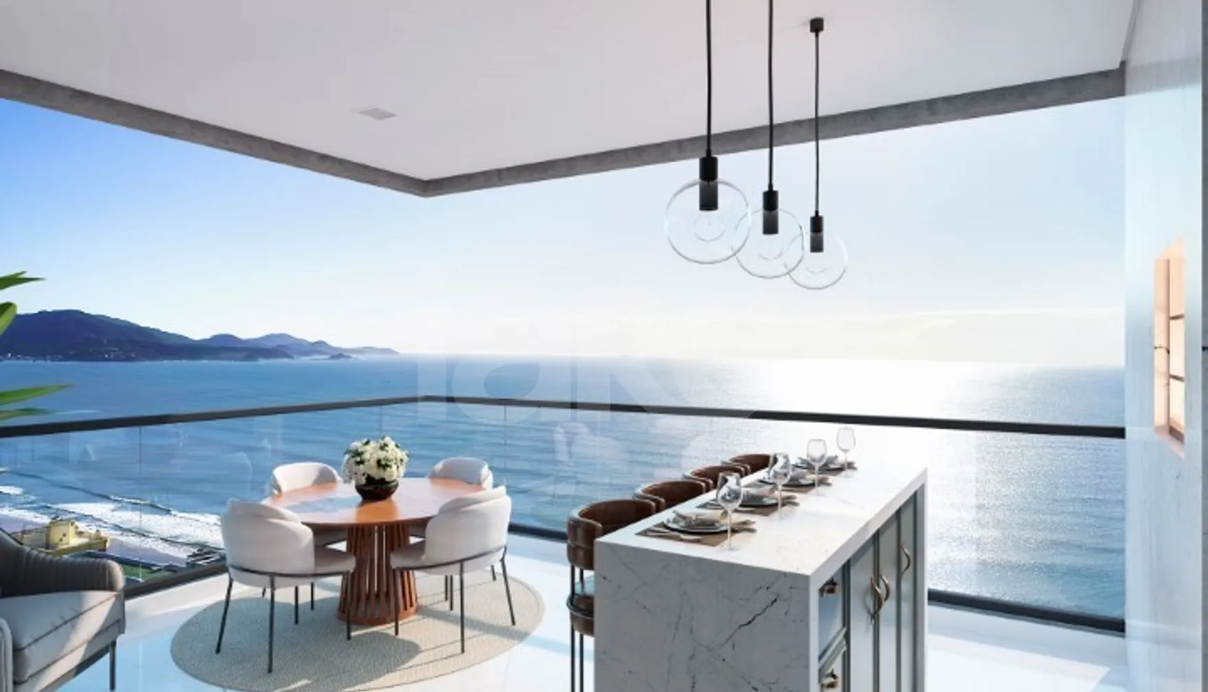 Acqua Blue Residence - Apartamento com 202 m², em Meia Praia — foto 7