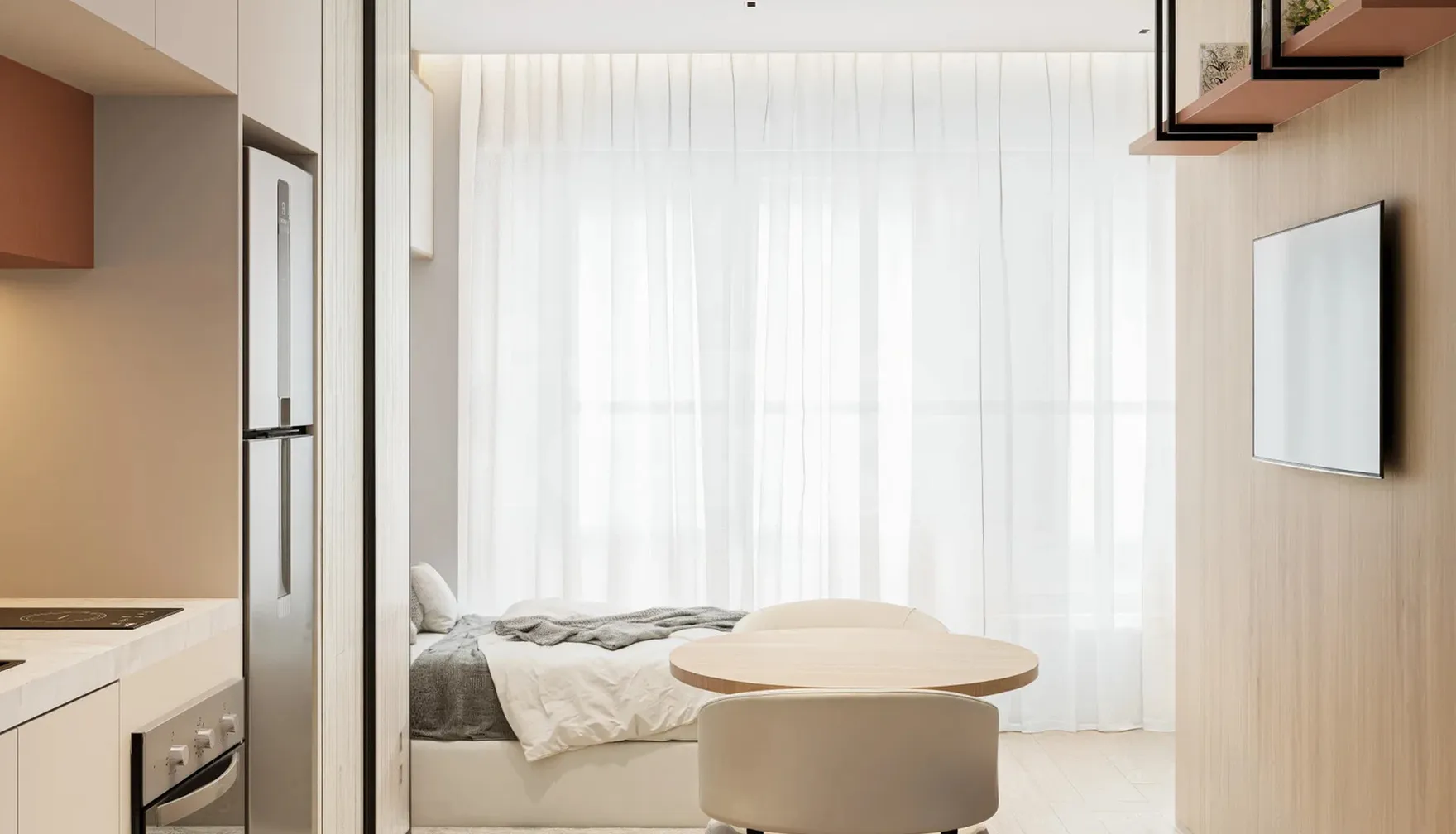 Ethan - Studio com 30,7 m², em Ahú — foto 5