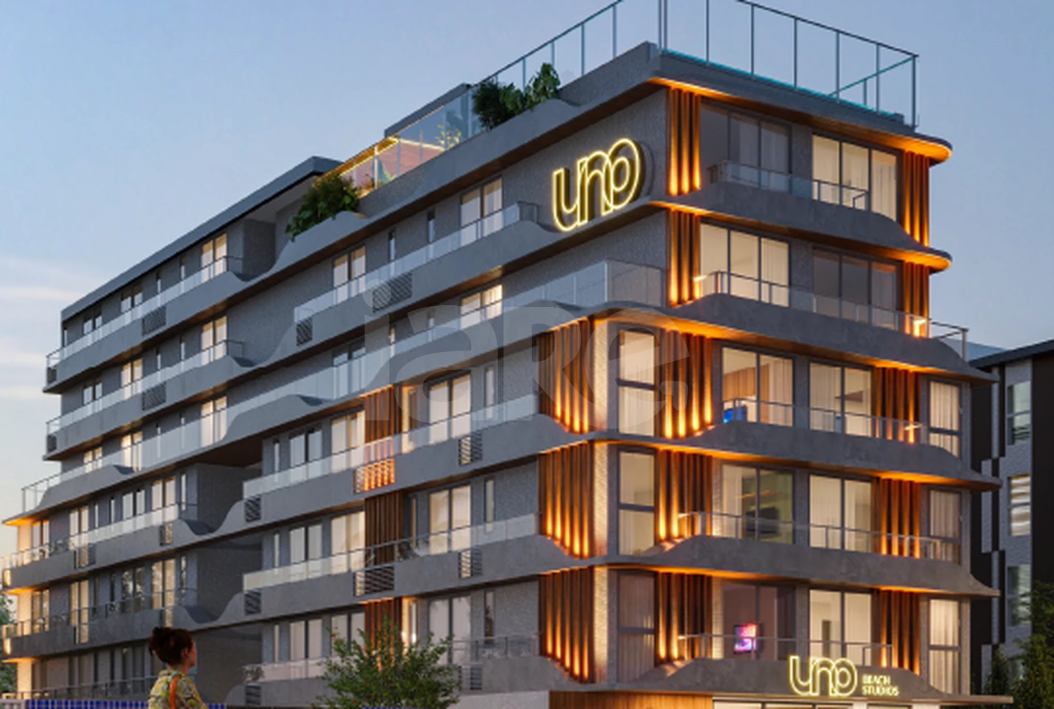 Uno Beach Studios - Studio com 35,35 m², em Jardim Oceania — foto 2