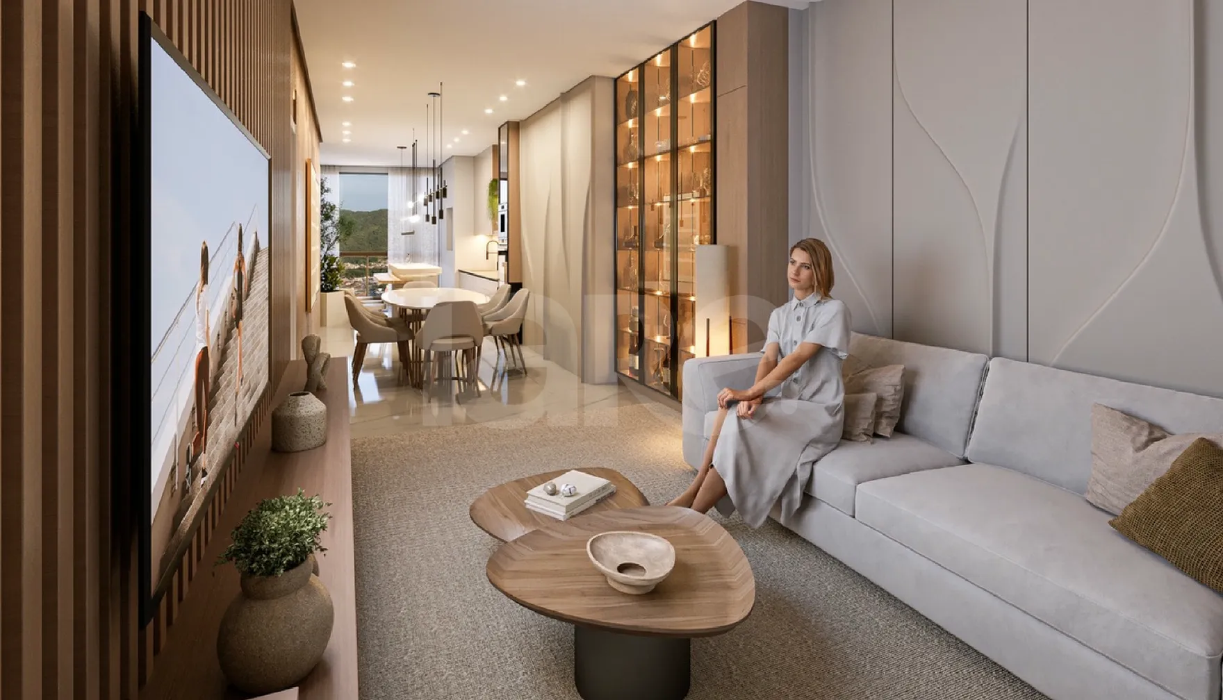 Rising Sun Tower - Apartamento com 80,45 m², em Balneário Perequê — foto 2