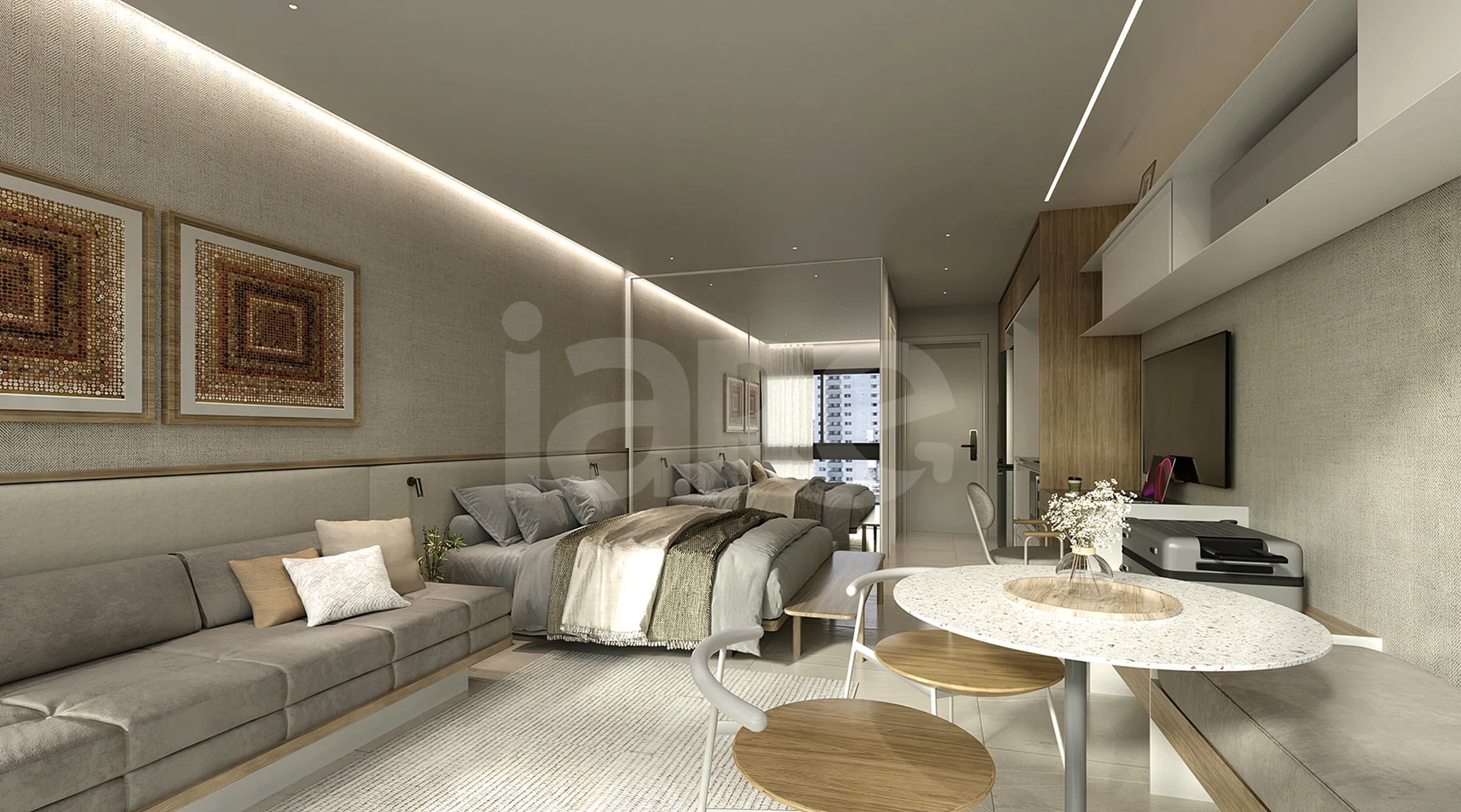 Pulse - Studio com 29,36 m², em Ilha do Leite — foto 6