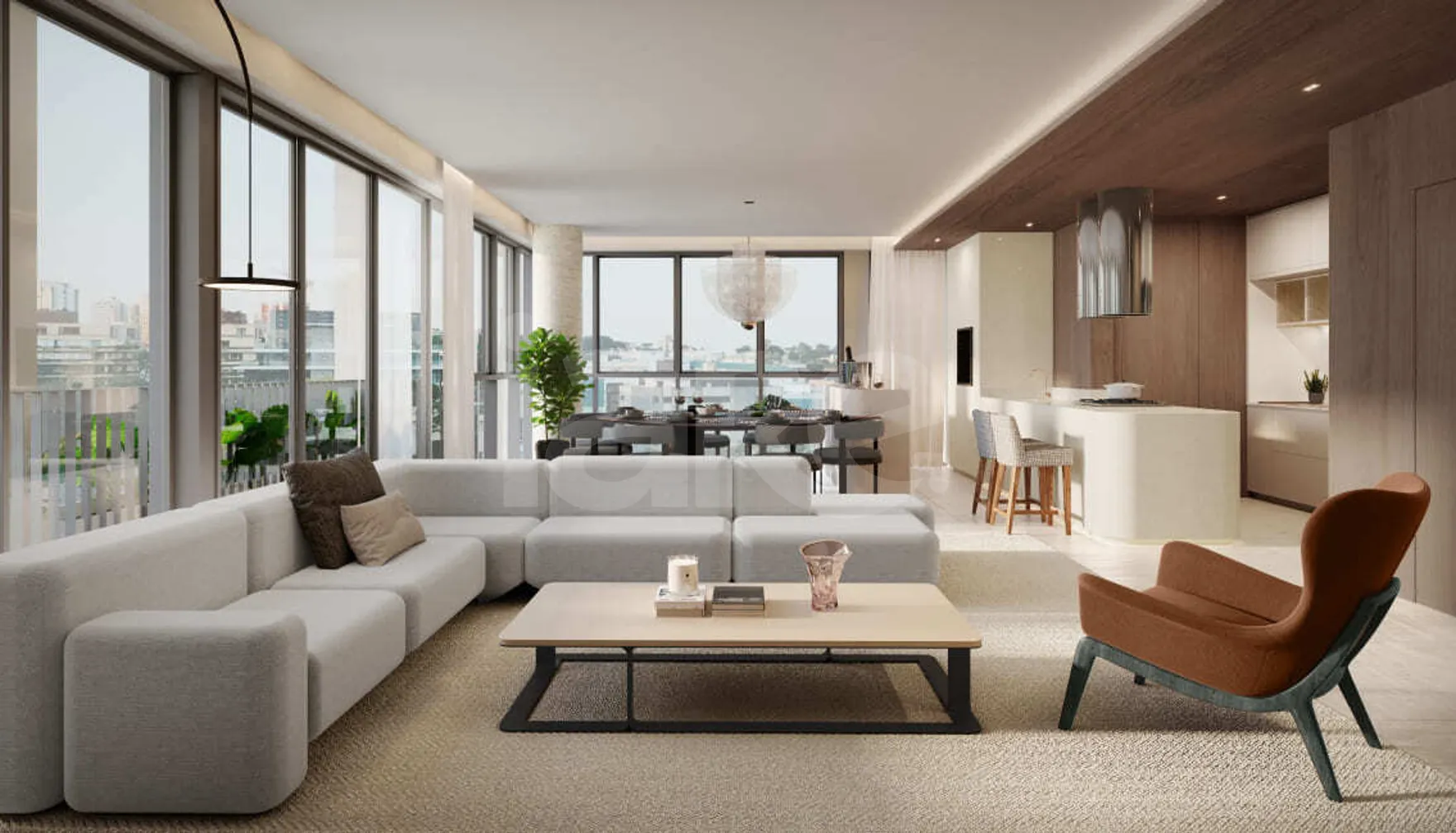 The Pineyards - Apartamento com 124,64 m², em Cabral — foto 2