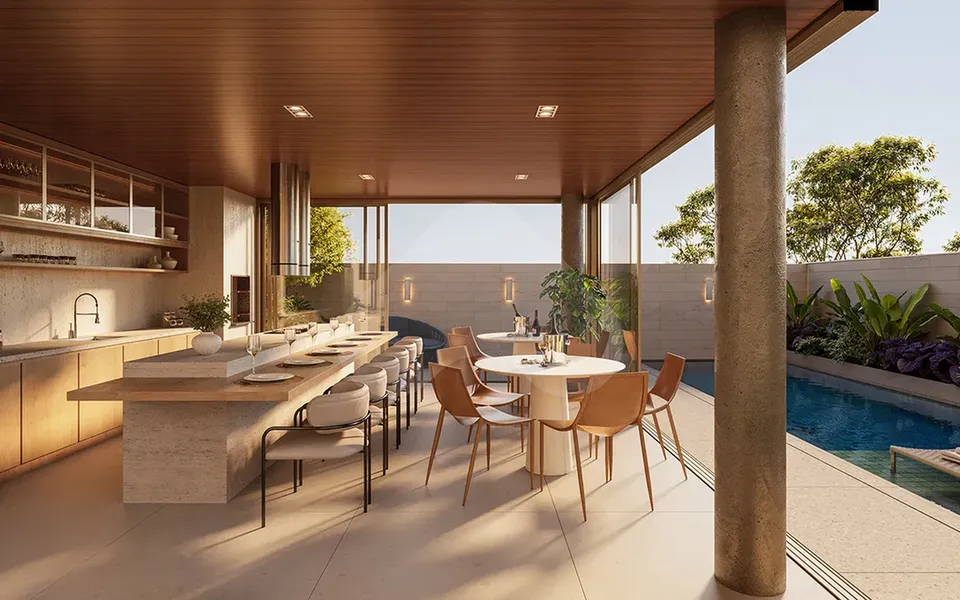 Monserrato Residencial - Apartamento com 124,29 m², em Centro — foto 13