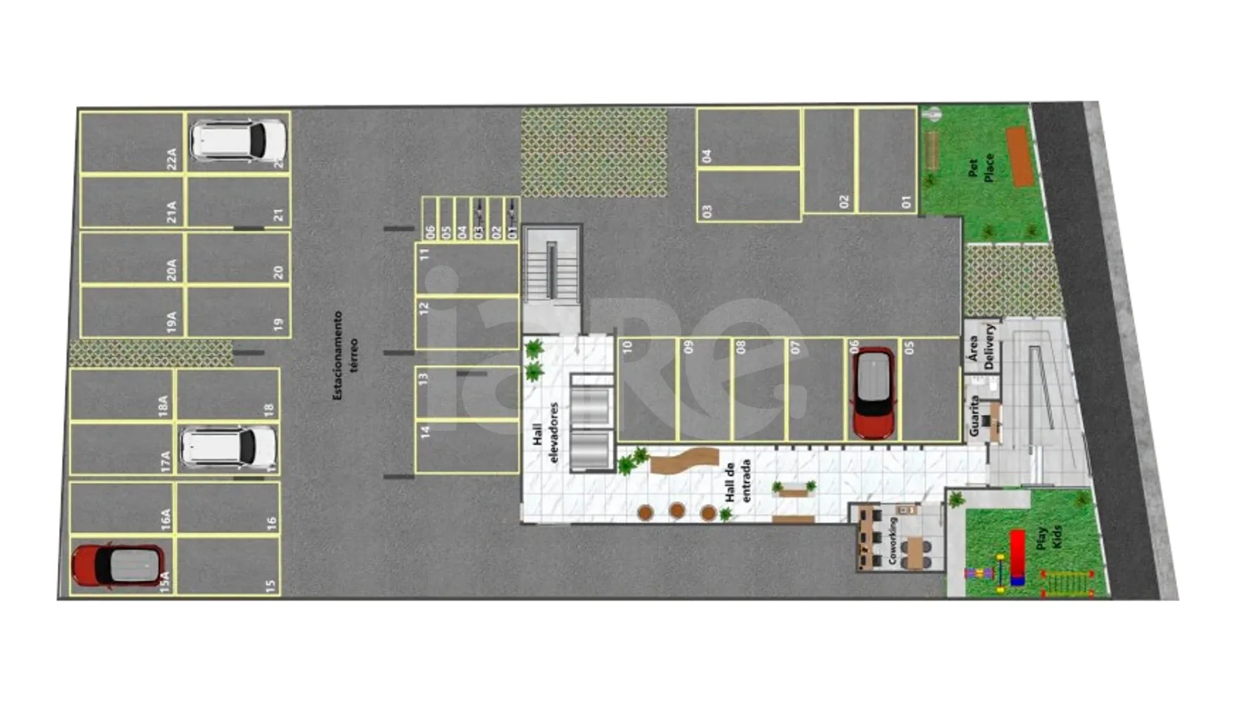 Planta — Pavimento térreo