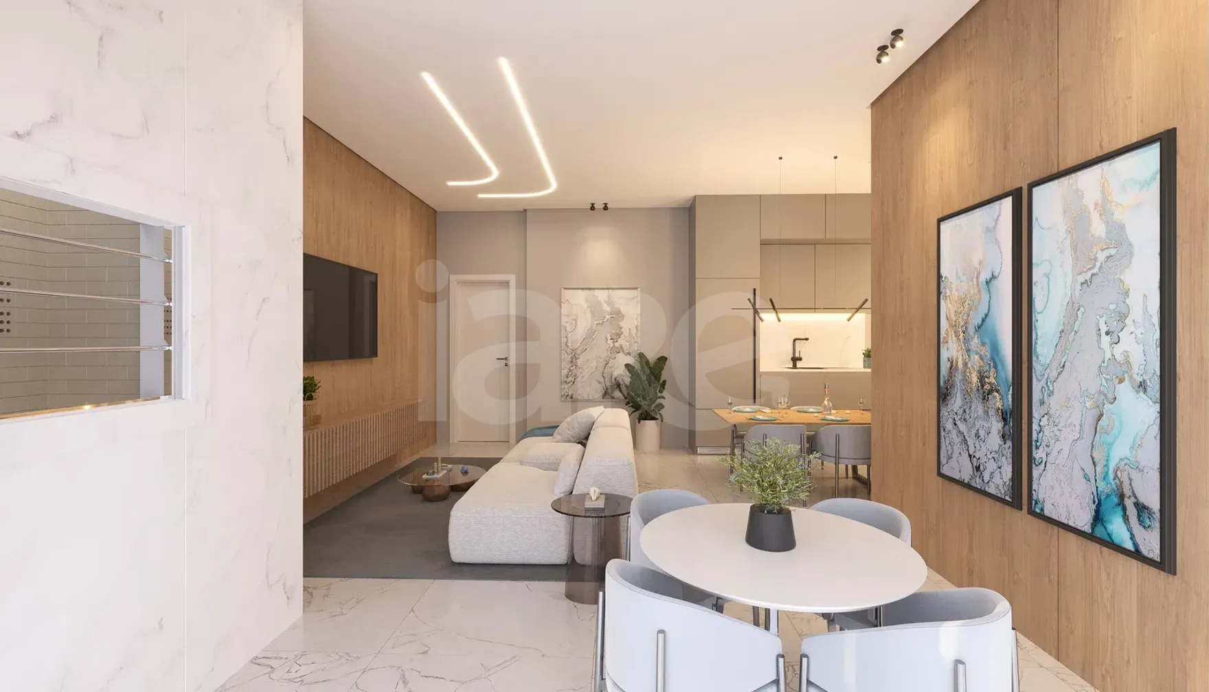 Skypark Tower - Apartamento com 54 m², em Perequê — foto 6