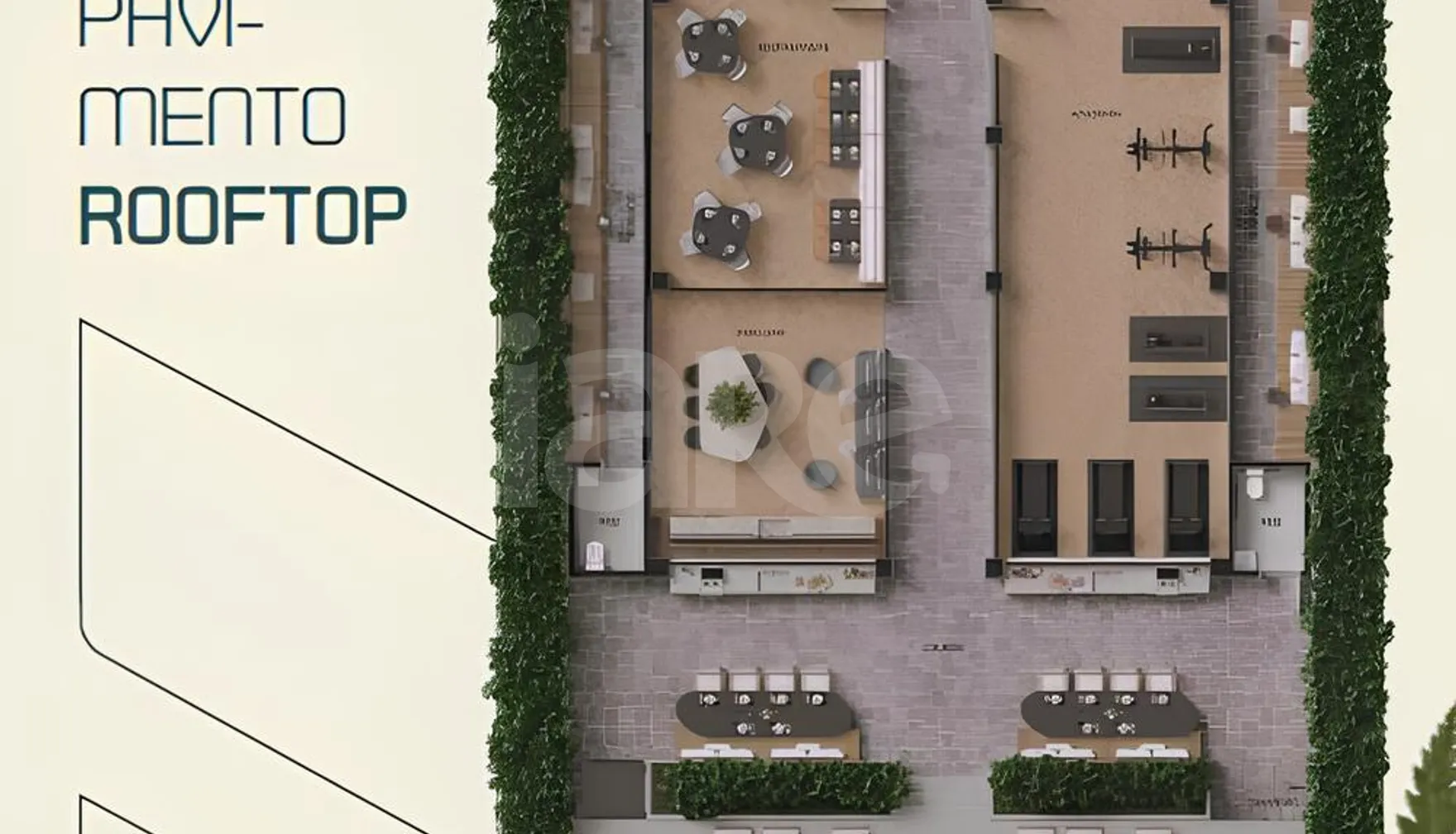 Planta — Pavimento rooftop