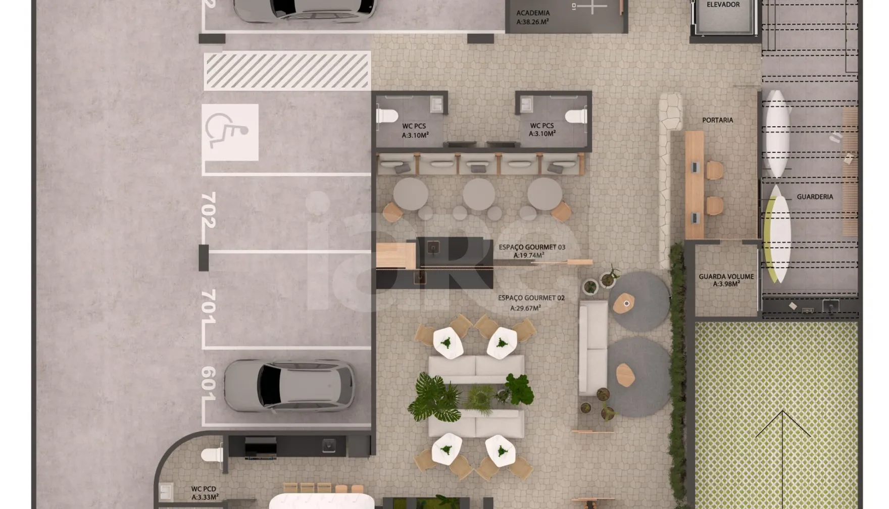 Planta — Pavimento térreo
