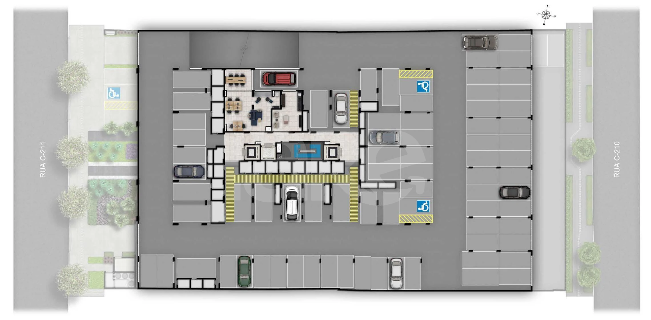 Planta — Pavimento 1