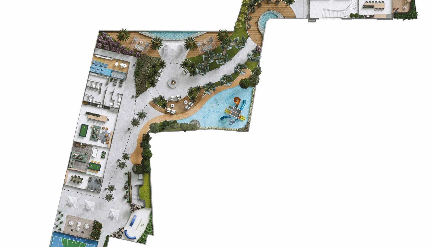 Planta — Pavimento lazer 1