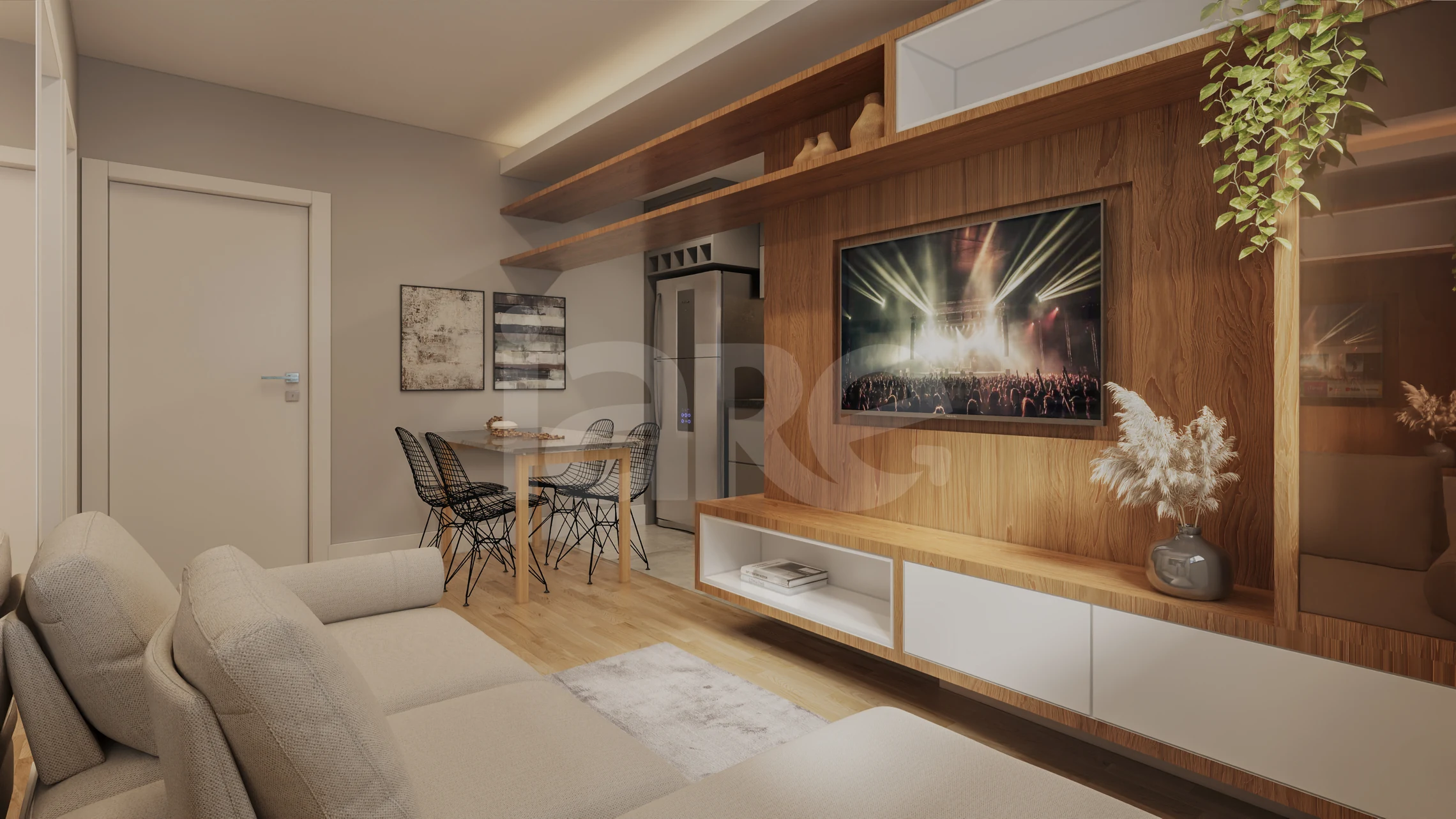 Encanto Clube Residencial - Apartamento com 31,27 m², em Vila Nova — foto 3