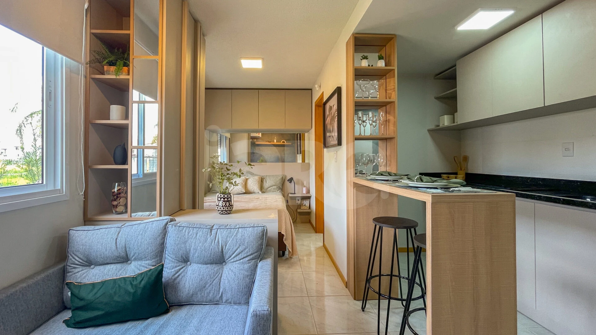 Villa Pienza - Studio com 23,97 m², em Hípica — foto 3