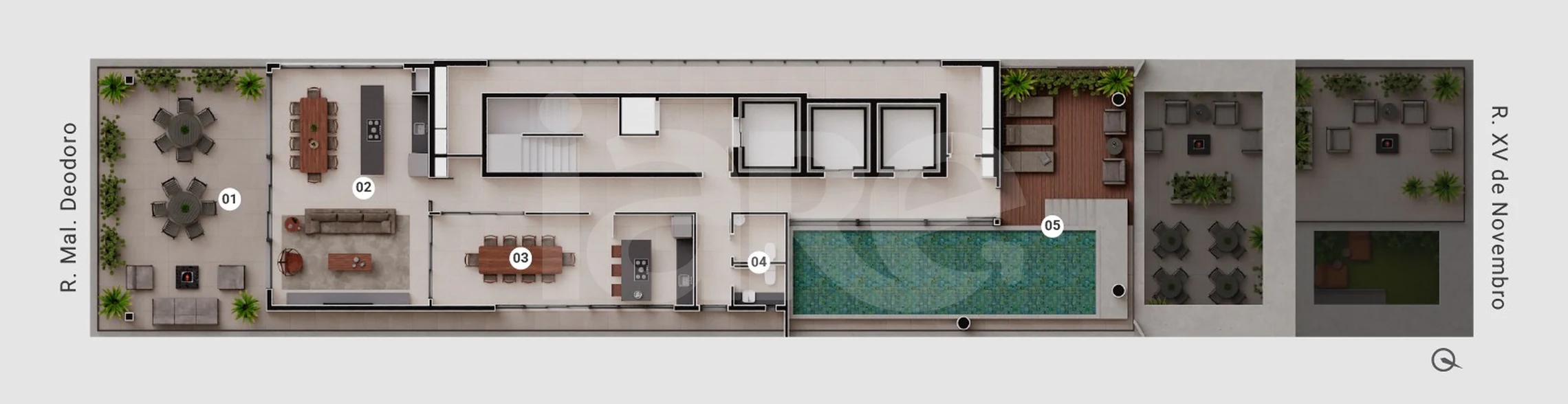 Planta — Pavimento 27