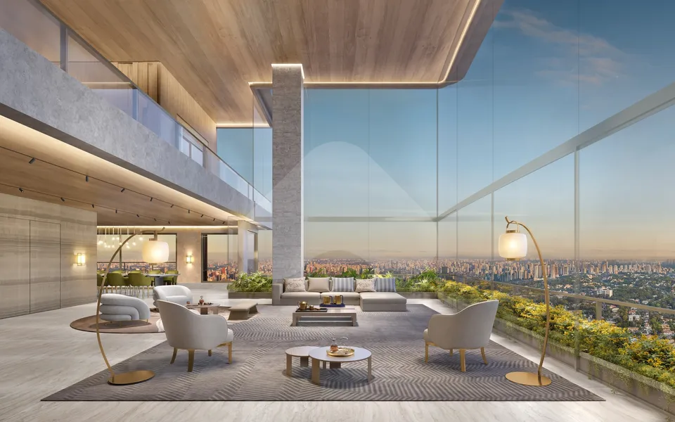Vista Cyrela Milano - Apartamento com 348 m², em Jardim Guedala — foto 3