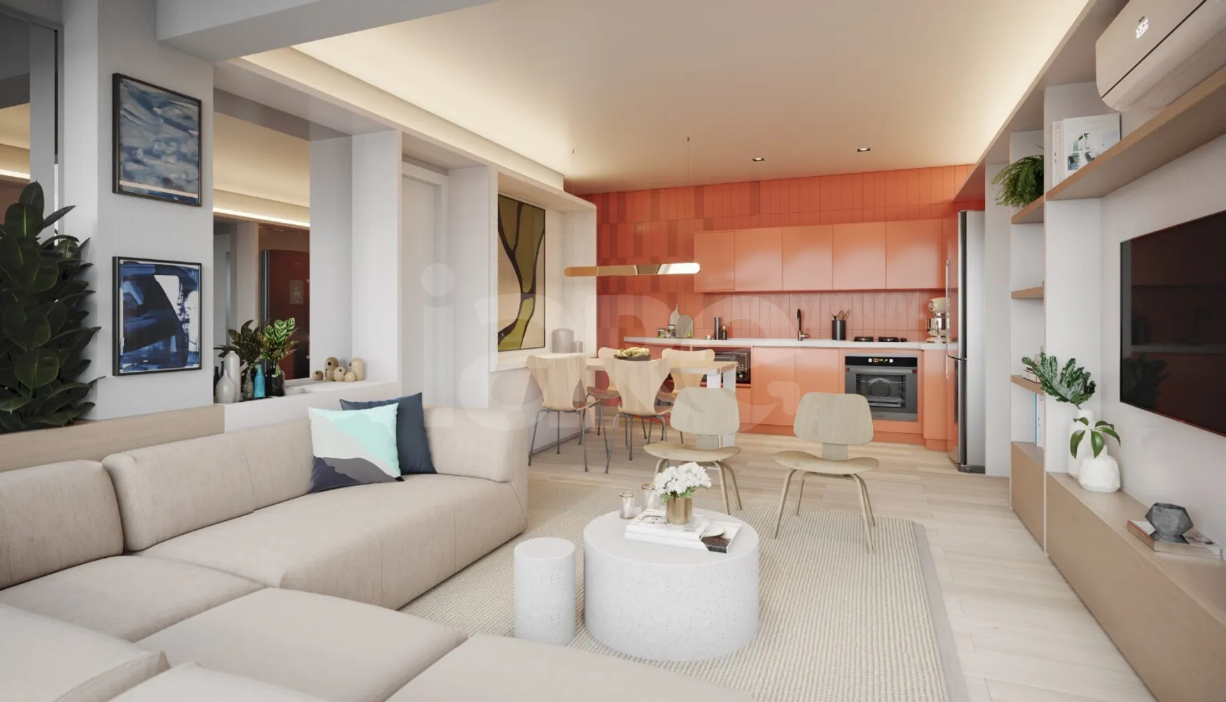 Claris - Apartamento com 31,82 m², em Indianópolis — foto 2