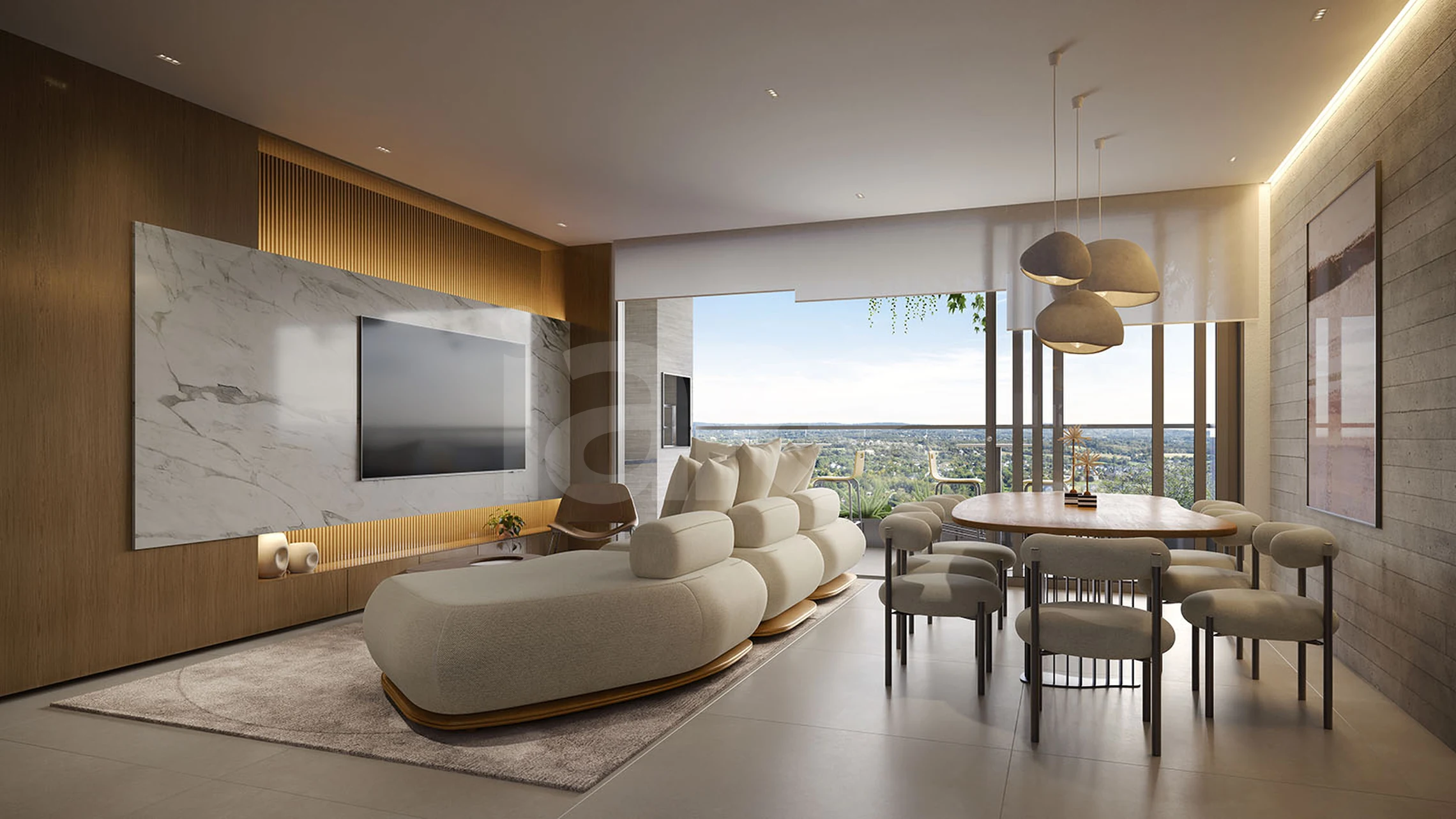 Ház - Apartamento com 75,92 m², em Mercês — foto 2