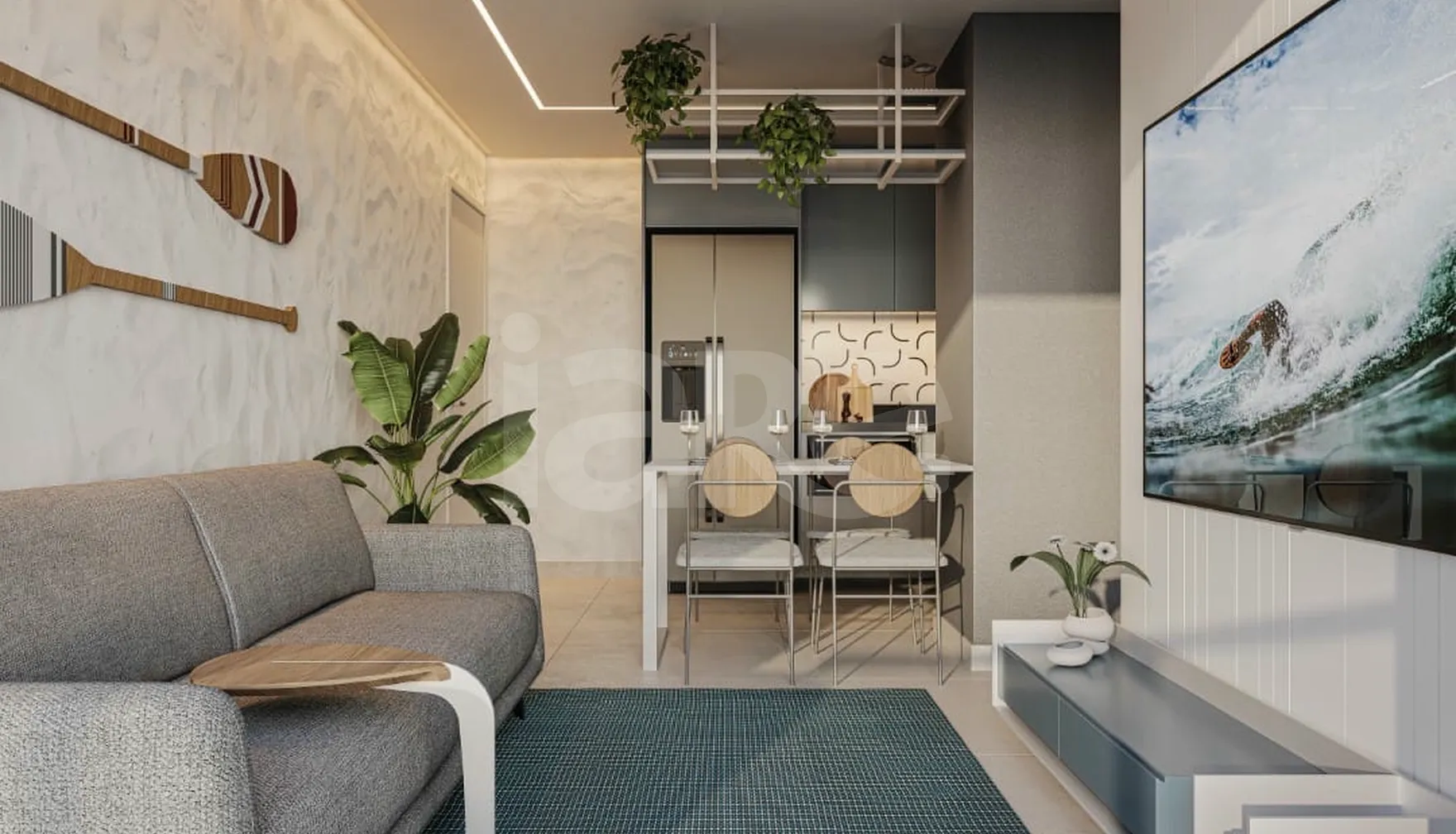 Samá Park - Apartamento com 62,9 m², em Ponta de Campina — foto 3