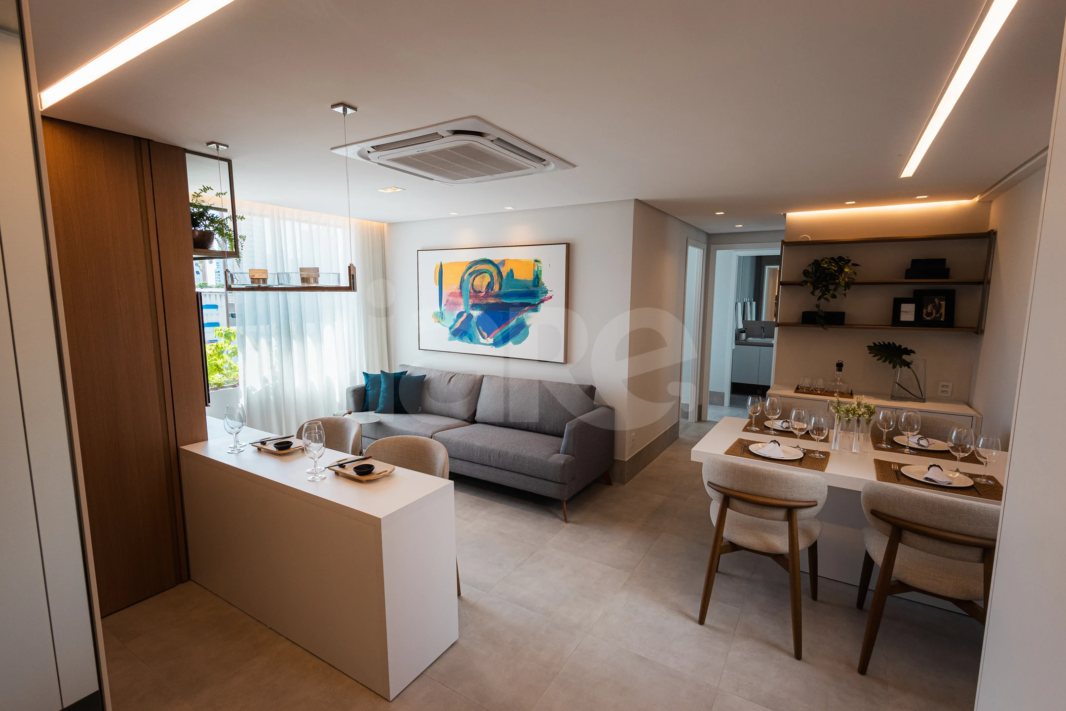 Park Raquel Residence - Apartamento com 56,81 m², em Parnamirim — foto 2