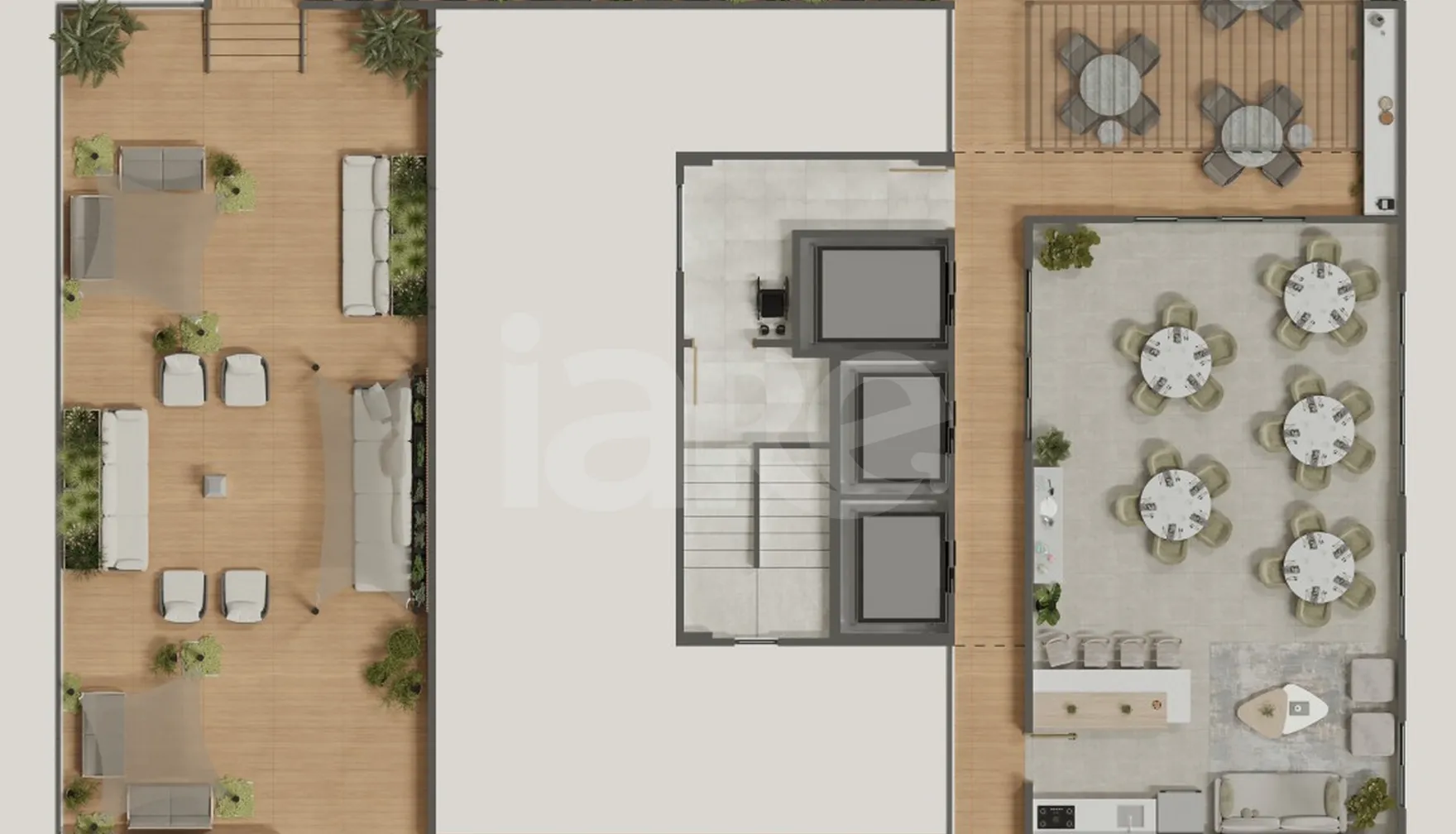 Planta — Pavimento rooftop