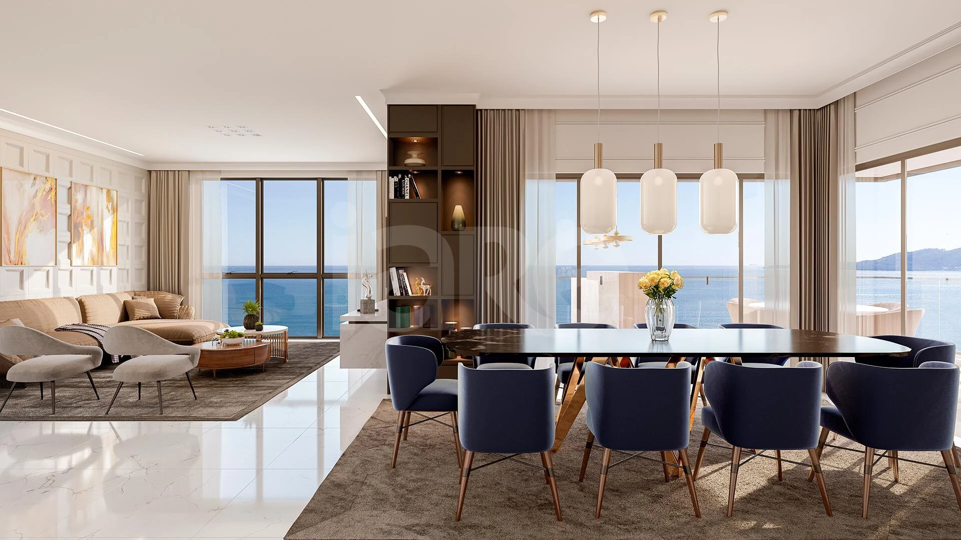 Horizon Palace - Garden com 262,75 m², em Meia Praia — foto 2