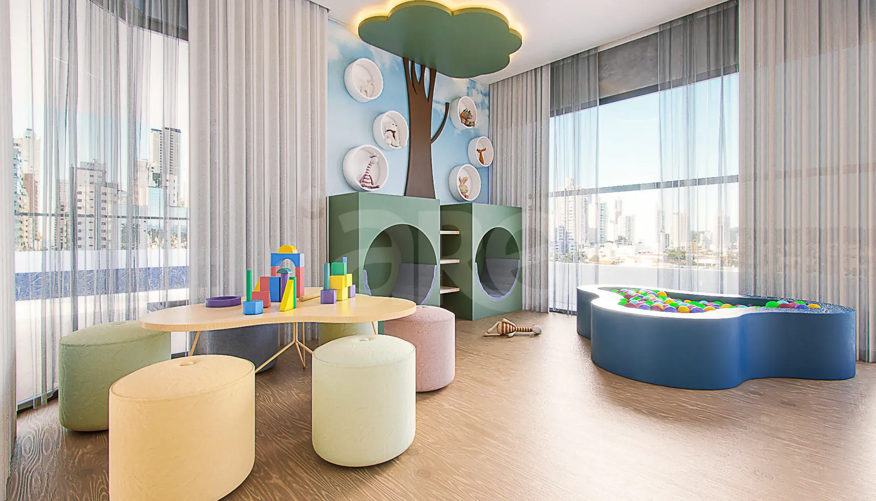 NF Moov Home Club - Apartamento com 52 m², em Nações — foto 14