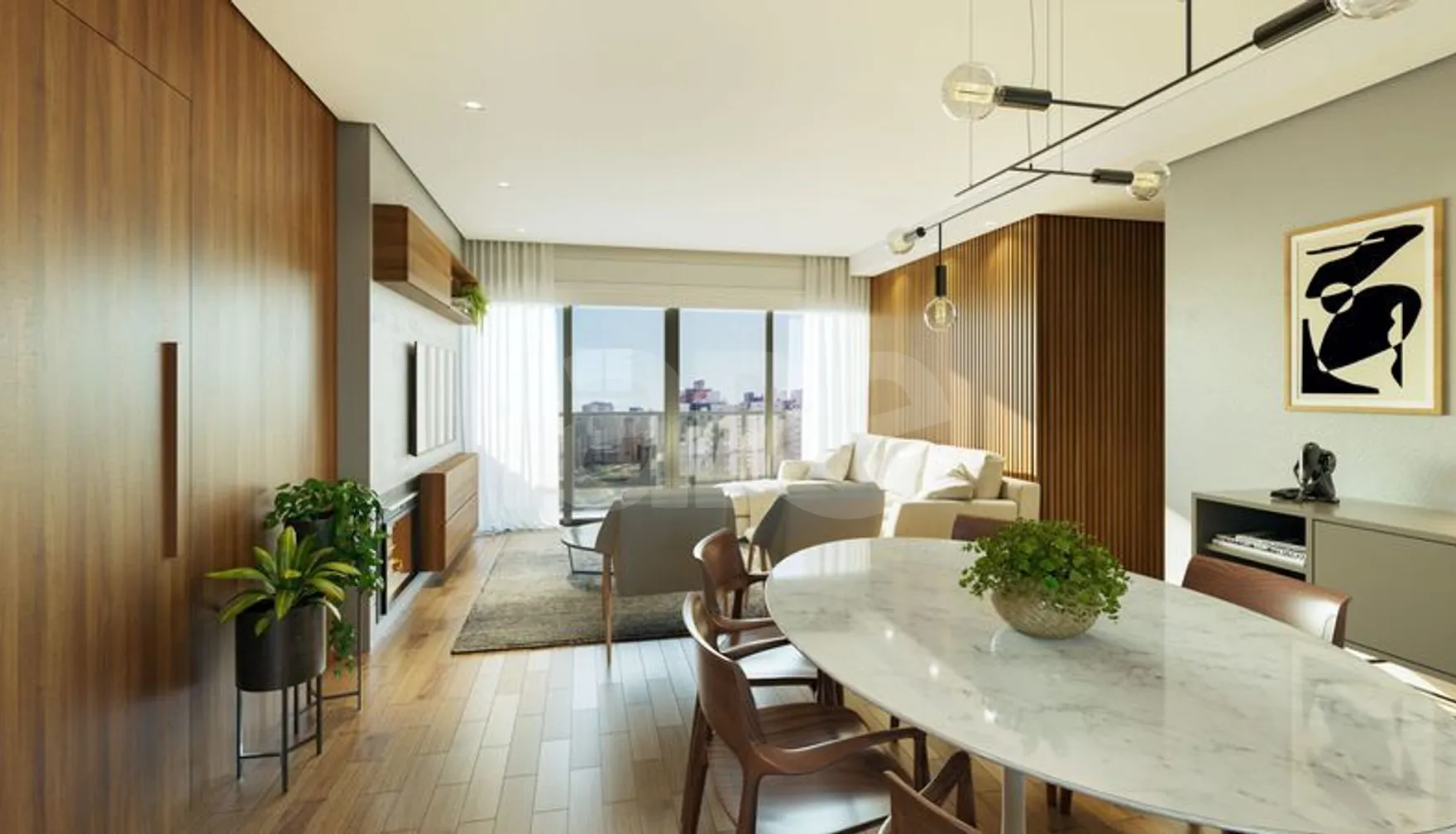Montecarlo - Apartamento com 87,49 m², em Rio Branco — foto 2