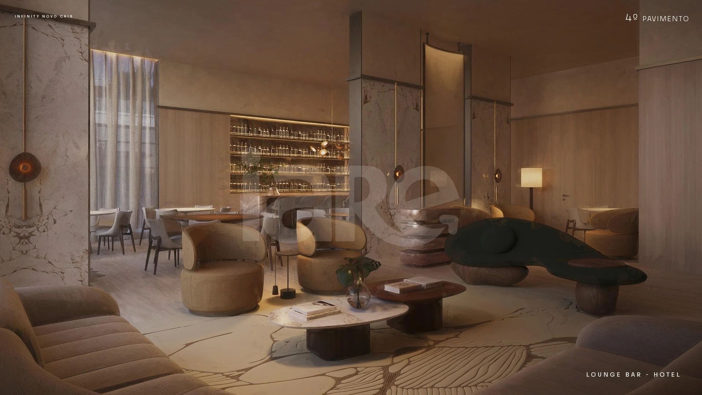 Infinity Novo Cais - Apartamento com 34,22 m², em São José — foto 14