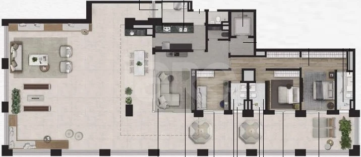 Planta — Garden 348,02 m²