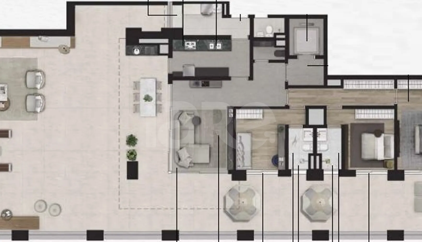 Planta — Garden 348,02 m²