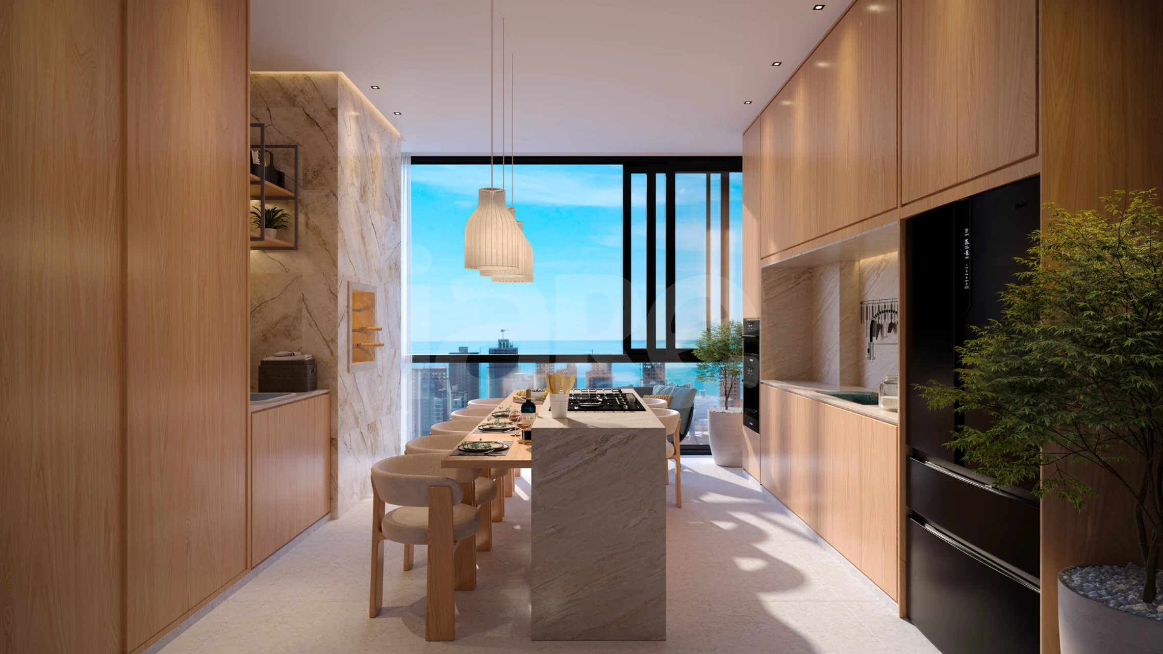 Summer Bay Home - Apartamento com 113,4 m², em Balneário Perequê — foto 3