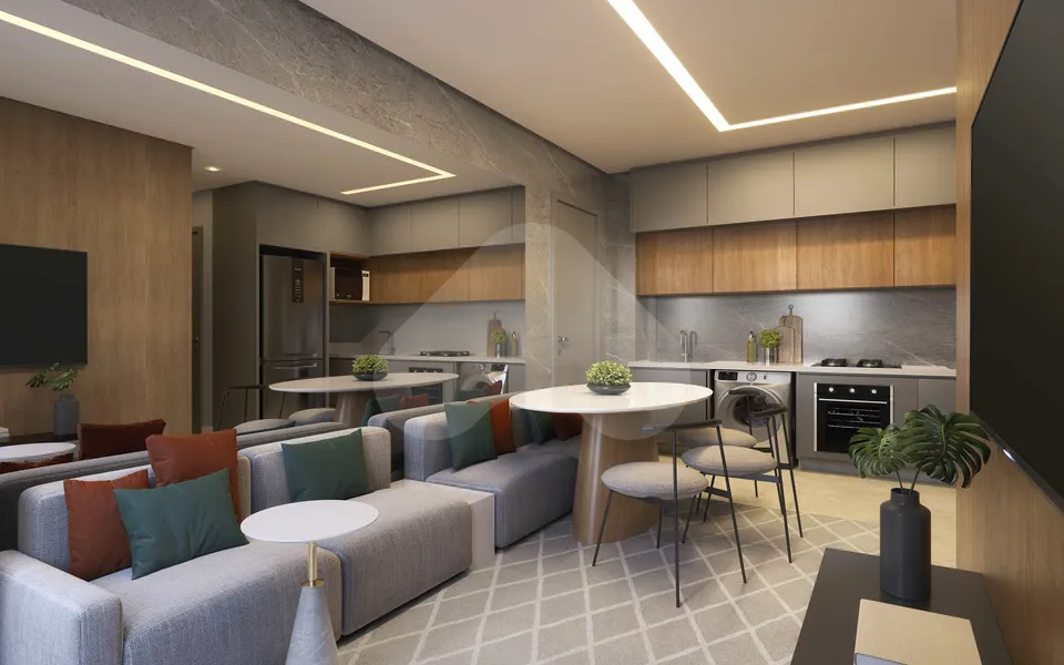 Connect Estação João Dias - Apartamento com 31,77 m², em Jardim Caravelas — foto 2