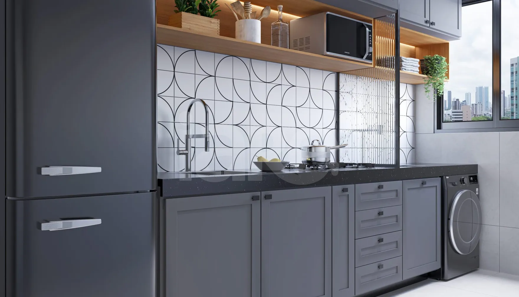 Ciel Domo - Apartamento com 50,9 m², em Jardim Oceania — foto 3