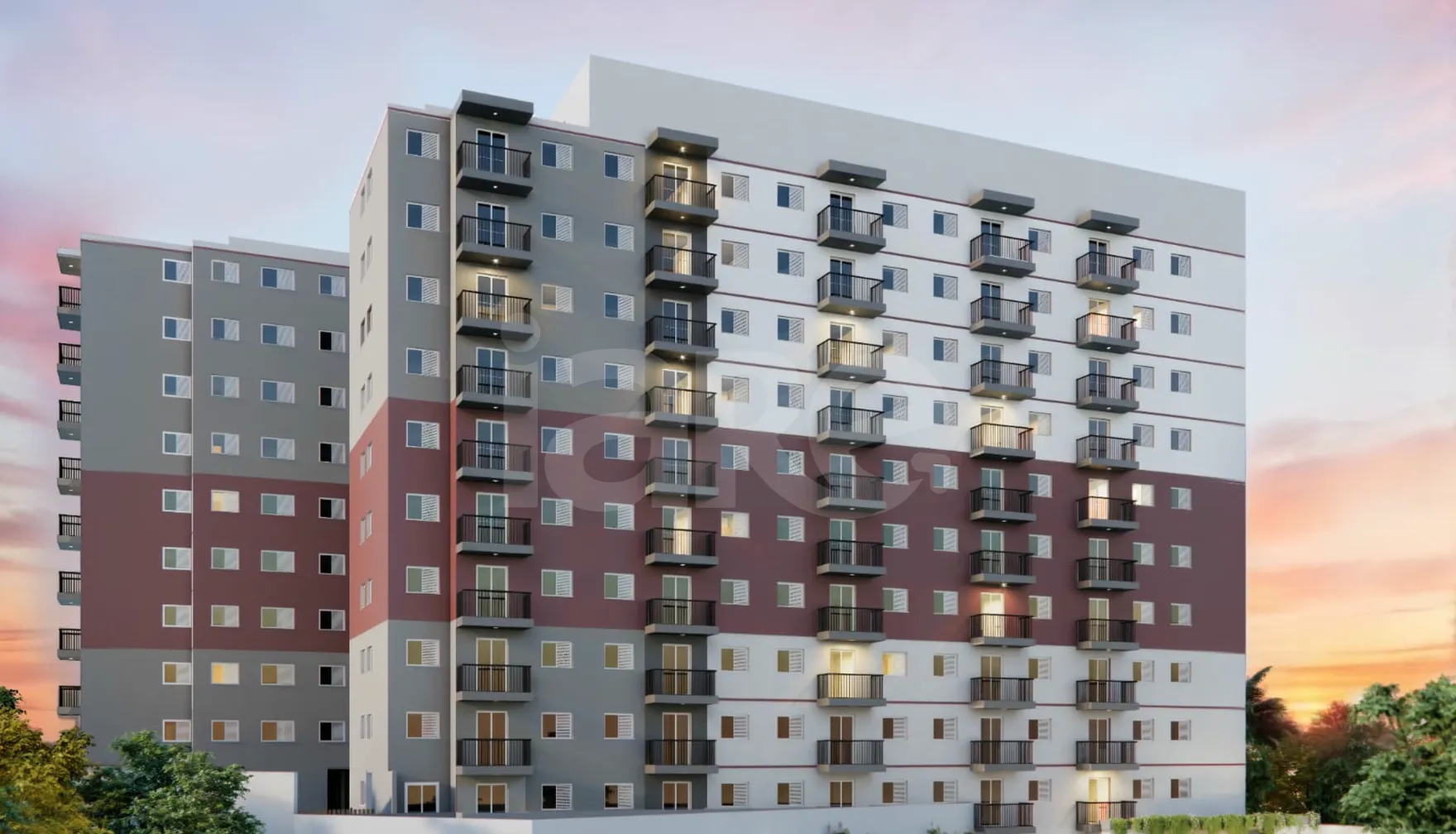 Innove Jacuí - Apartamento com 42,83 m², em Vila Jacuí — foto 1
