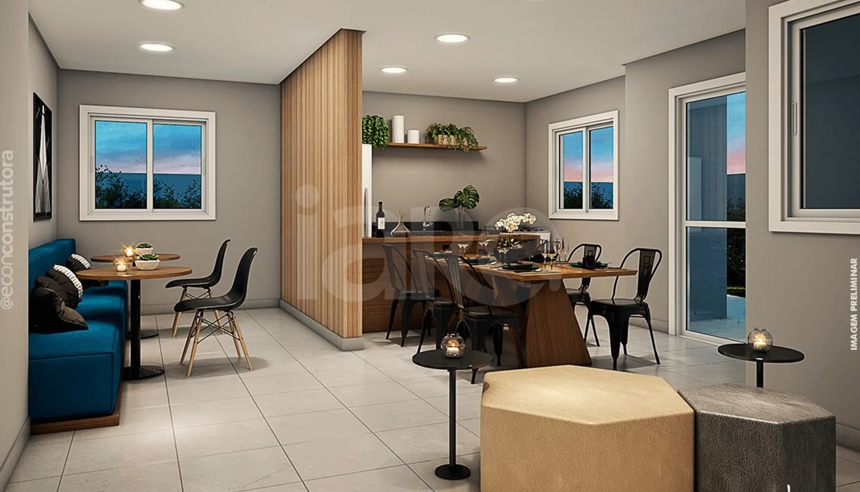 Now Tucuruvi - Apartamento com 41,89 m², em Vila Nova Mazzei — foto 5