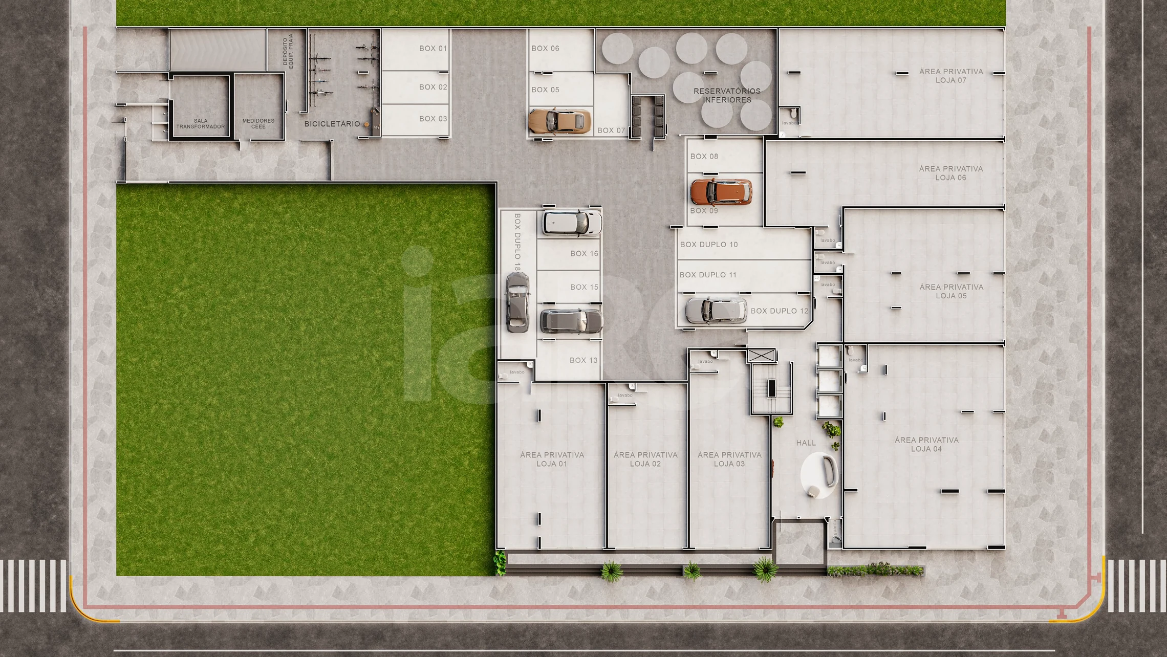 Planta — Pavimento térreo