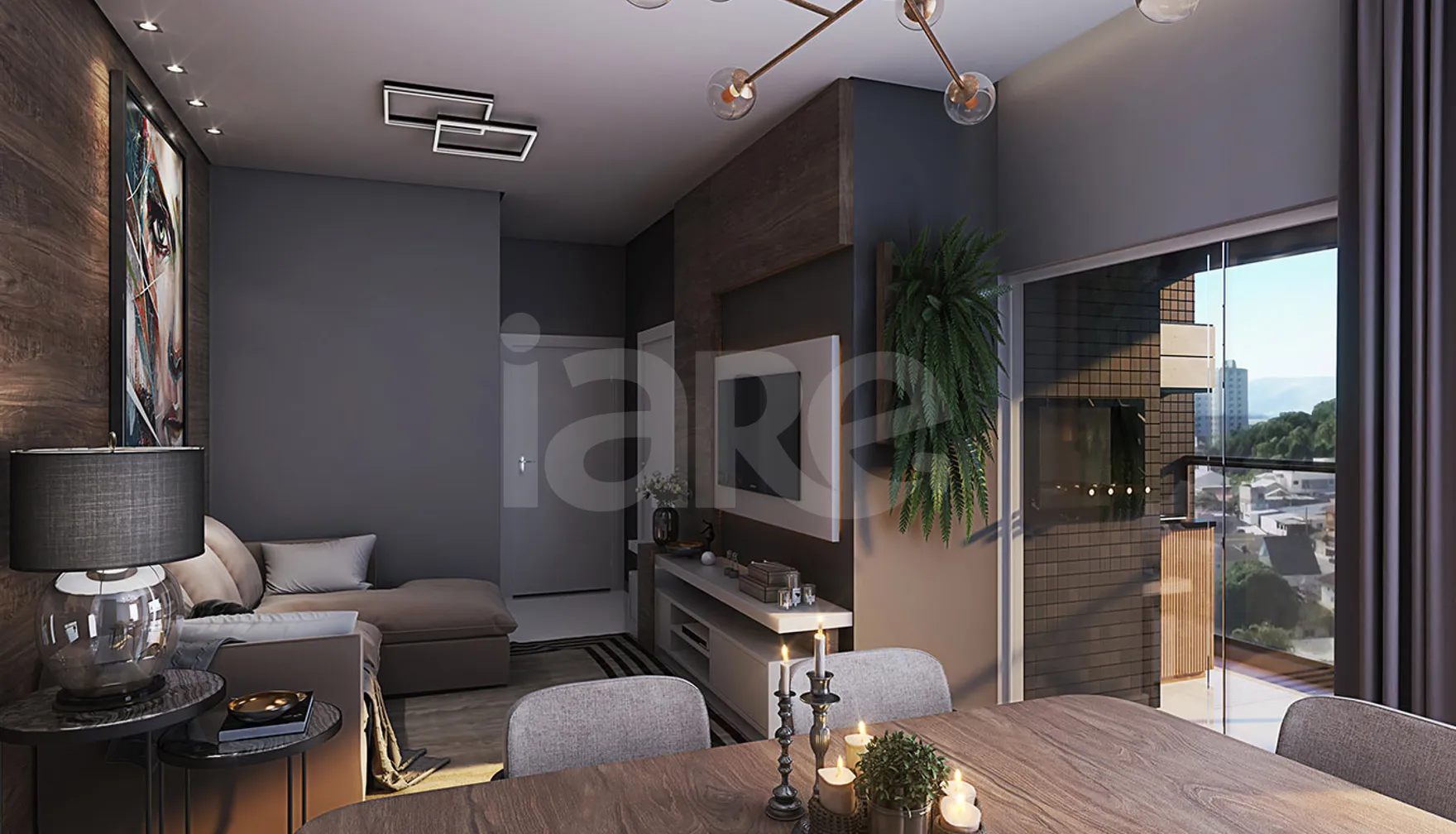 Magnifique Residence - Apartamento com 69,94 m², em Morretes — foto 2