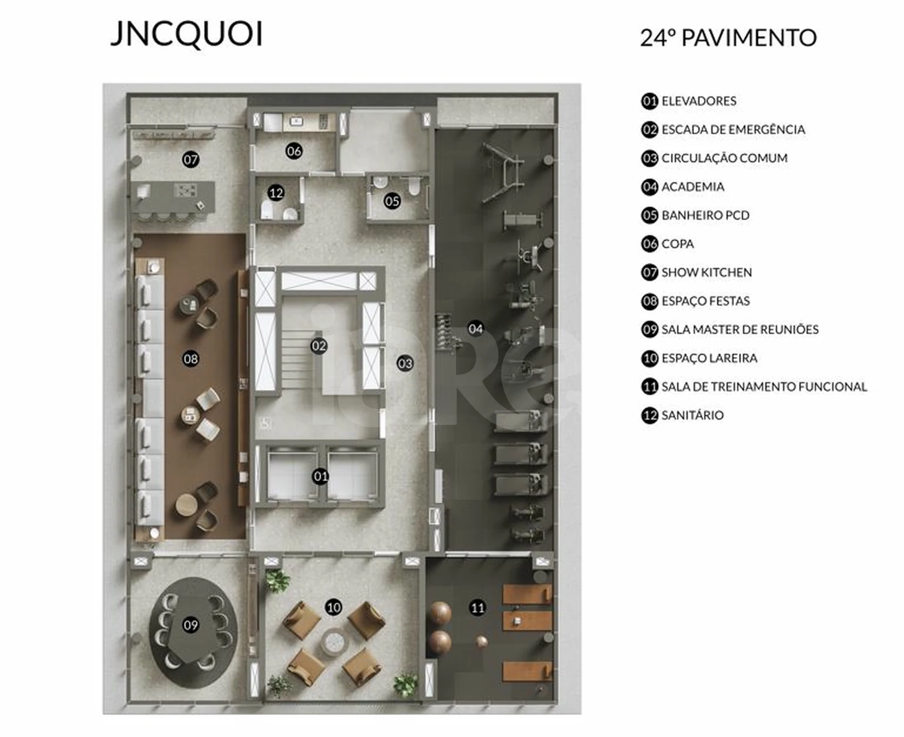 Planta — 24º Pavimento