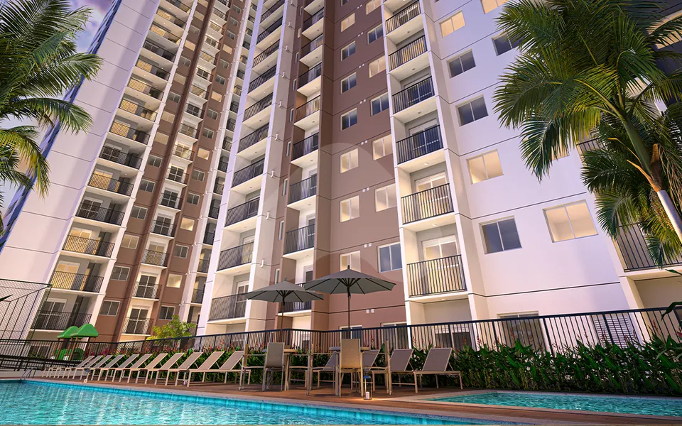 Vibra Veleiros - Apartamento com 36,68 m², em Socorro — foto 12