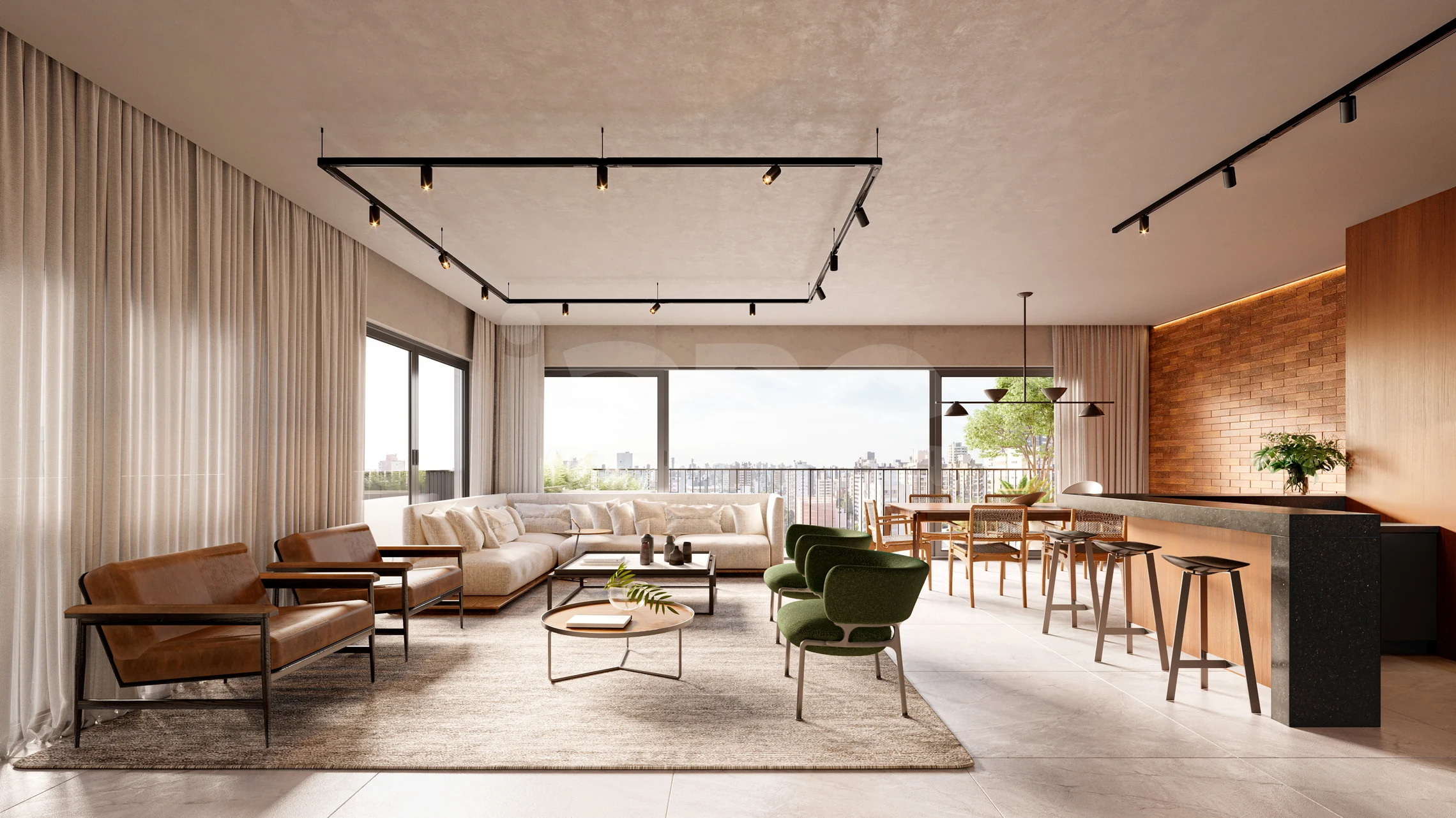 Ícaro - Apartamento com 88,84 m², em Petrópolis — foto 3