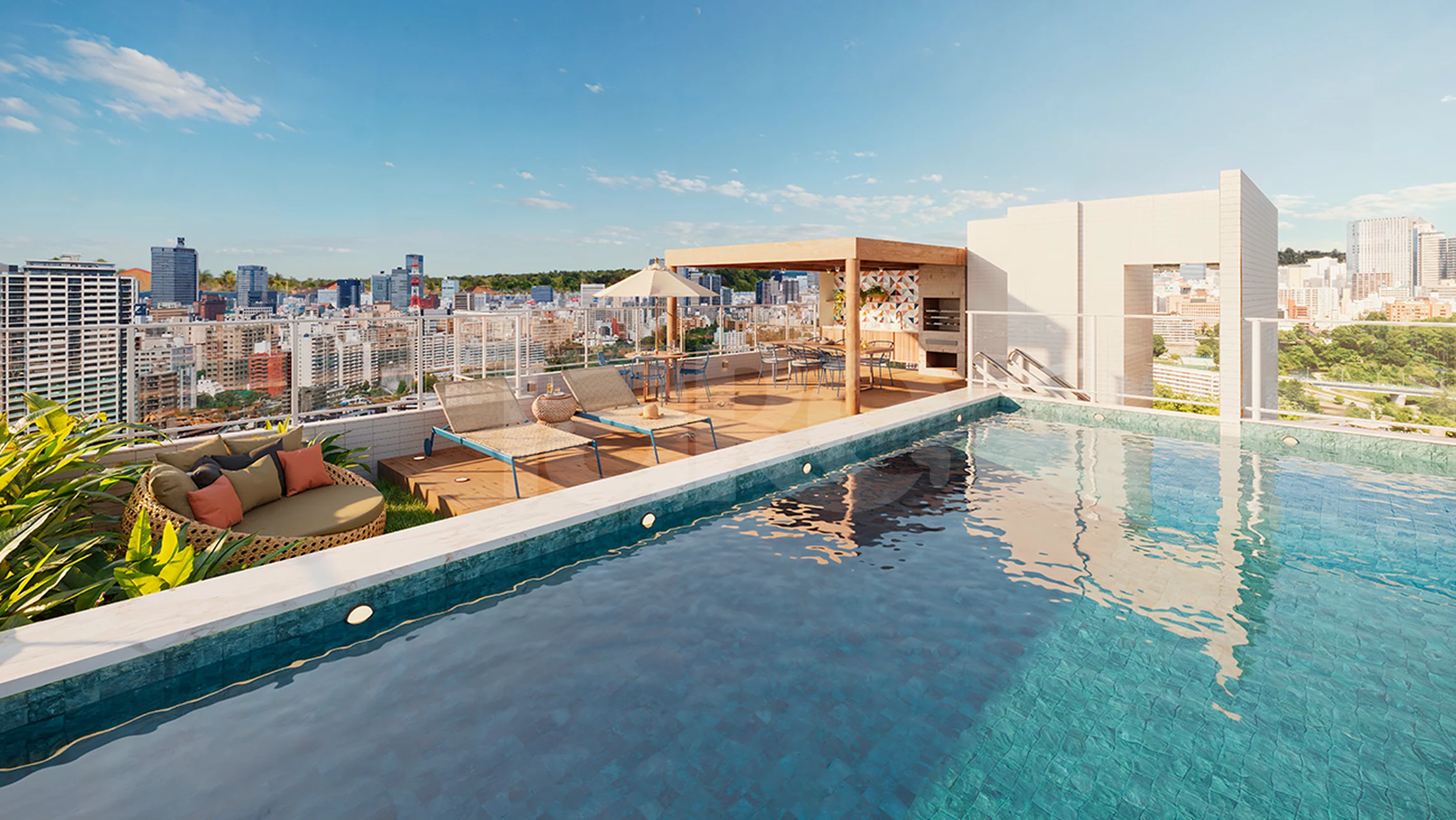 Domus Condado - Studio com 28 m², em Parnamirim — foto 14