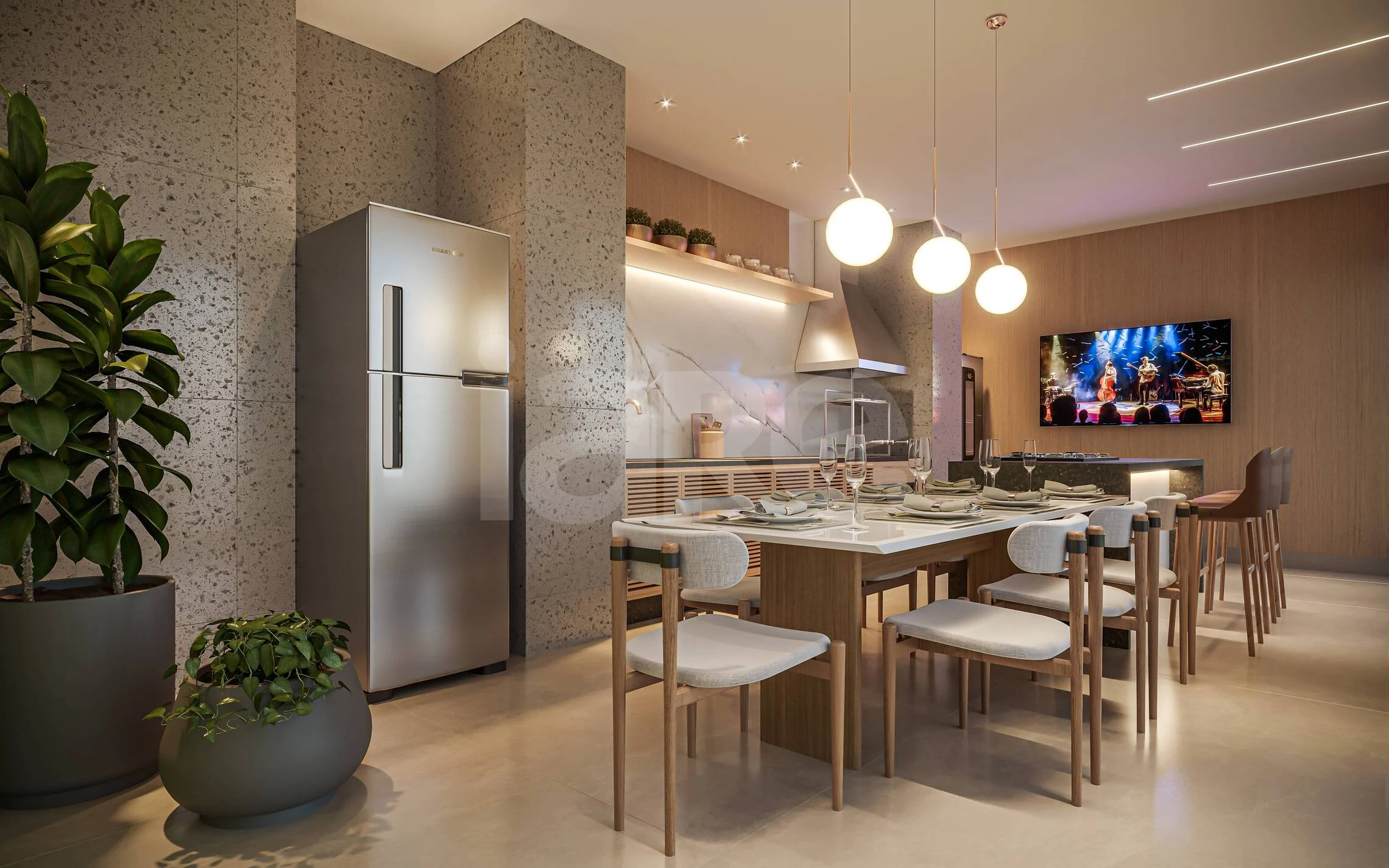 Wide Praça do Sol - Apartamento com 128,69 m², em Setor Oeste — foto 8
