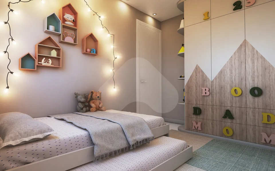 Cristal Park Residence - Apartamento com 59,25 m², em Tabuleiro dos Oliveiras — foto 4