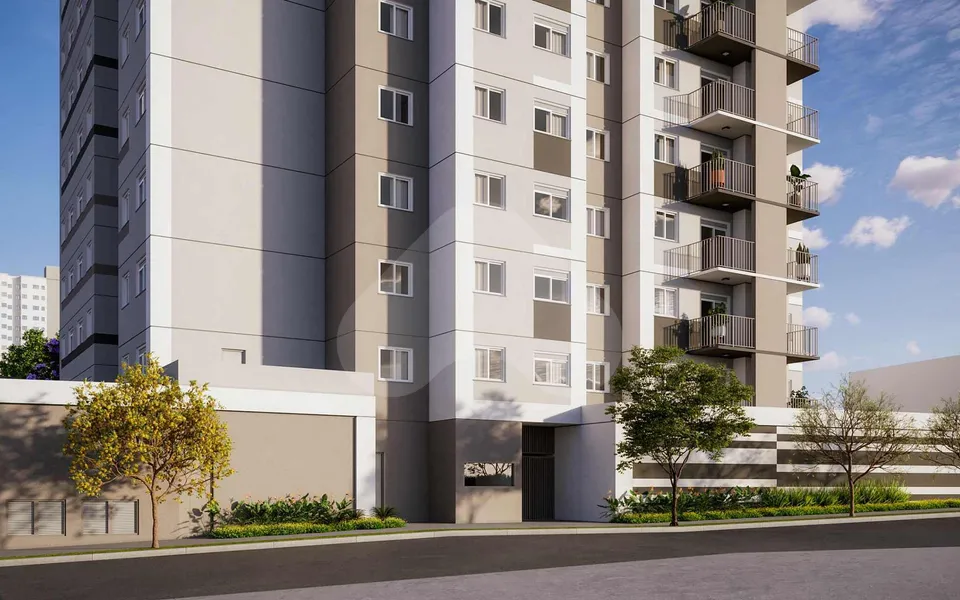 Brio São Judas - Apartamento com 31,86 m², em São Judas — foto 2
