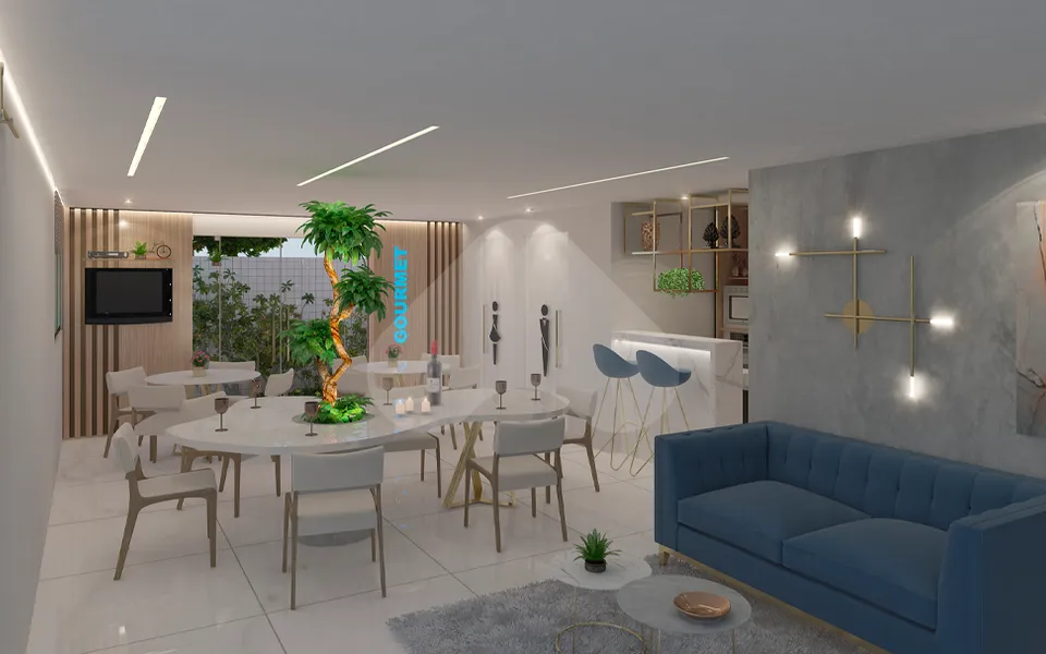 Parc Benvinda de Farias - Apartamento com 63 m², em Boa Viagem — foto 3