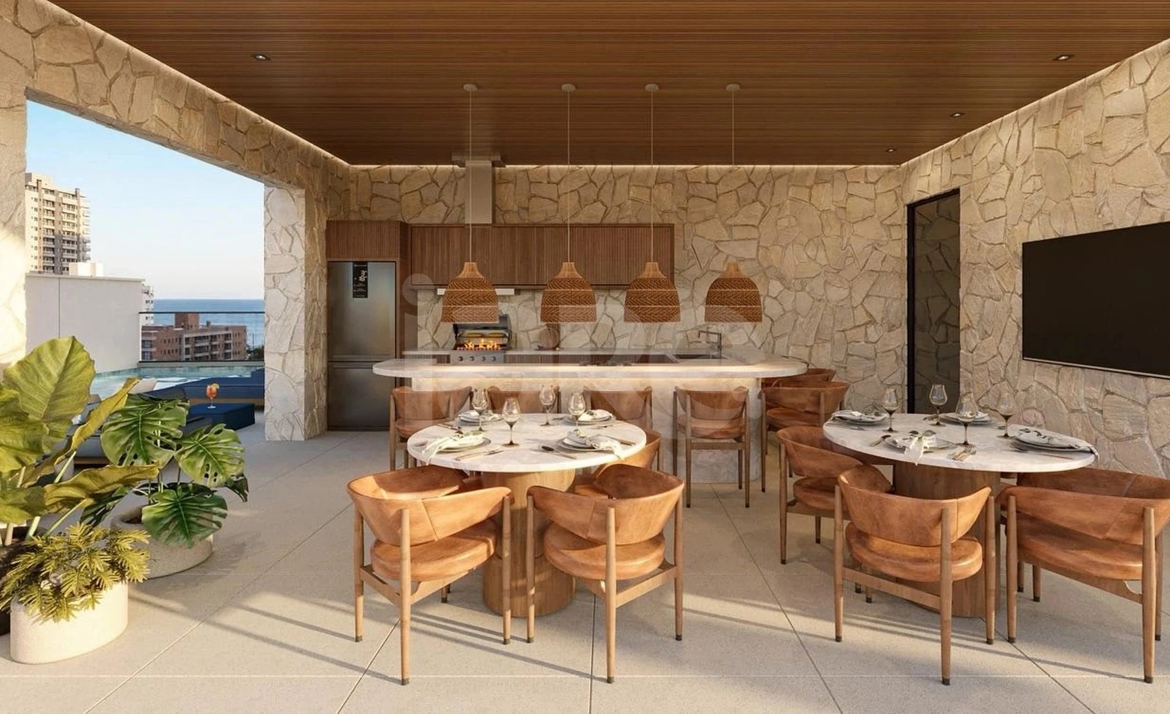 Isla Saona - Apartamento com 130,84 m², em Perequê — foto 13