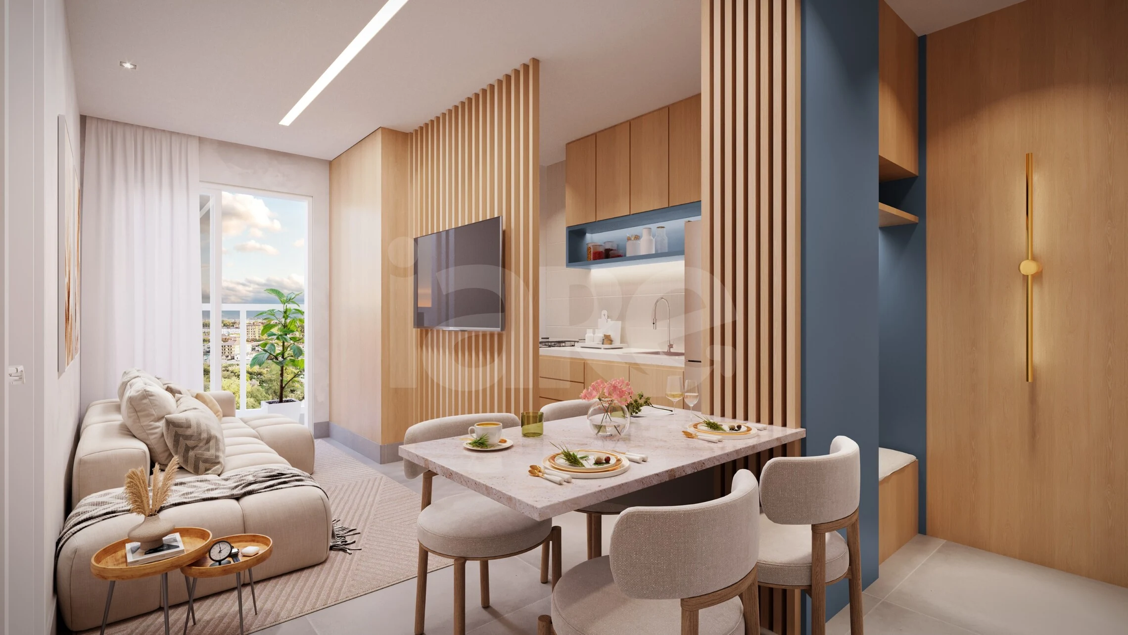 IZZA Praia do Canto - Apartamento com 82,17 m², em Praia do Canto — foto 2