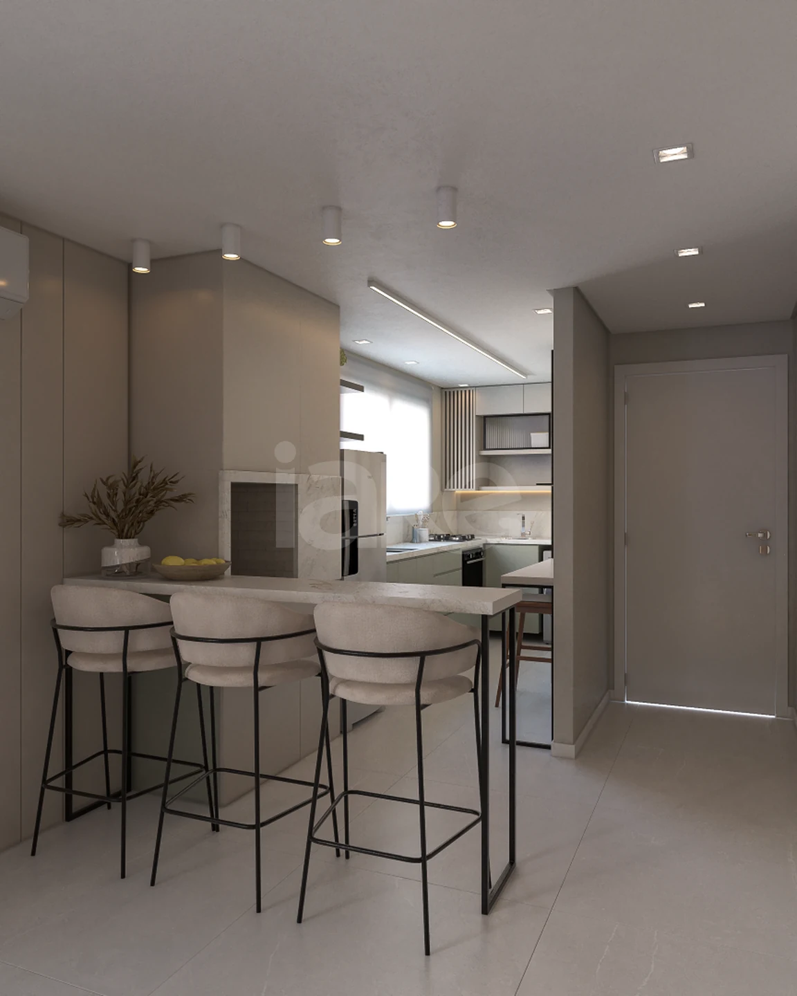 Planta — Apartamento 70,18 m²