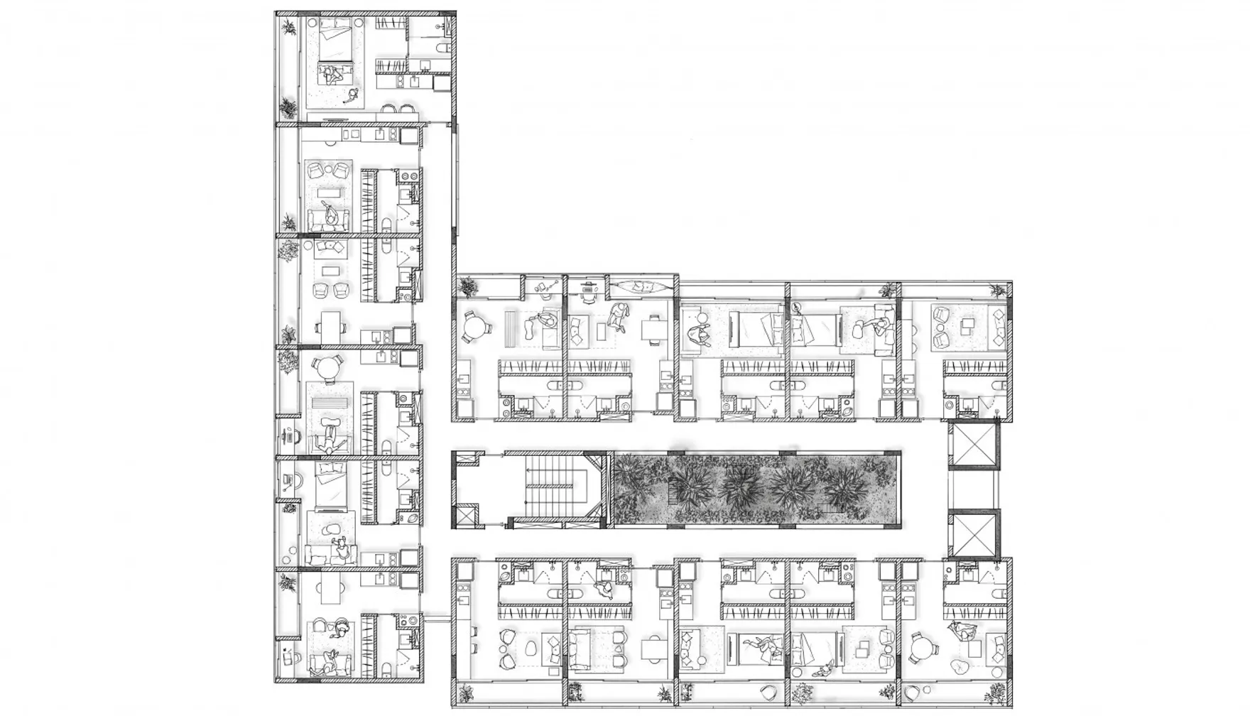 Planta — Pavimento 7