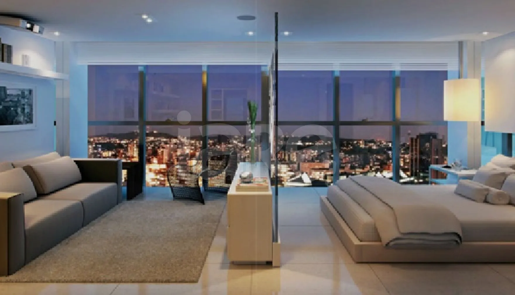 Trend City Center Residence - Studio com 49,44 m², em Praia de Belas — foto 2